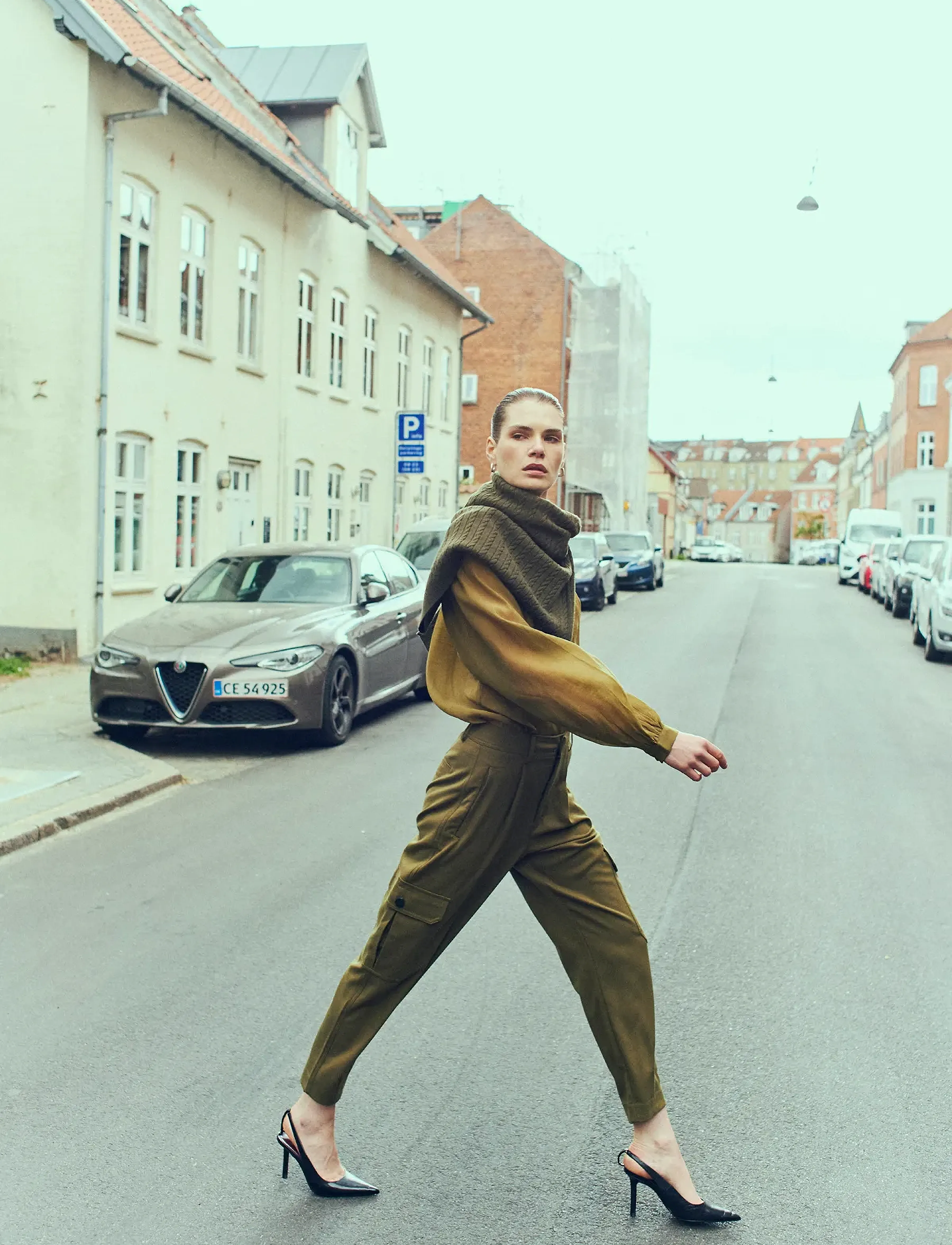 Copenhagen Muse - CMTILLY-BLOUSE - pitkähihaiset puserot - cedar - 4