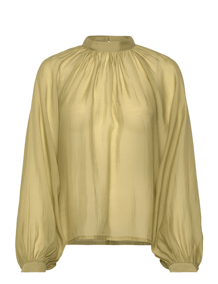 Copenhagen Muse - CMTILLY-BLOUSE - langärmelige blusen - cedar - 3