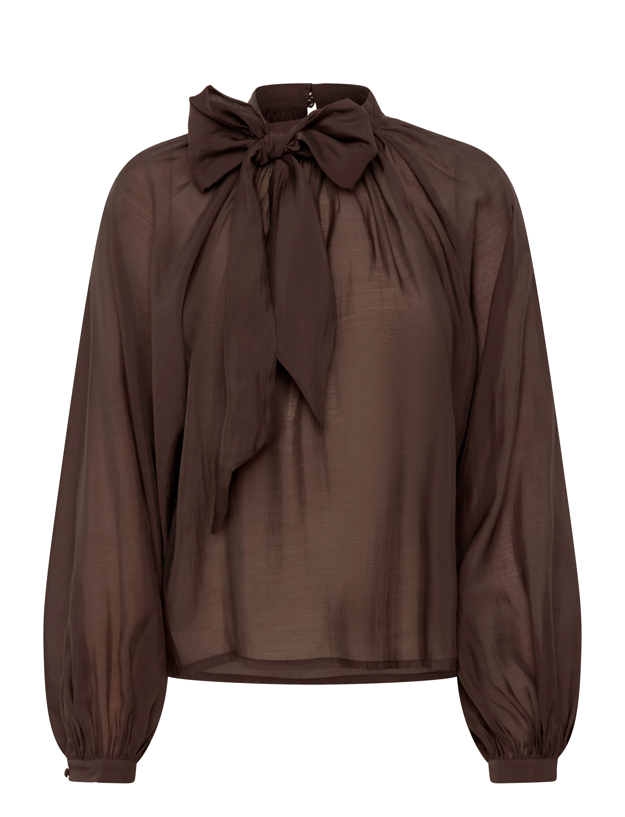 Copenhagen Muse CMTILLY-BLOUSE - Visa allt - MULCH / brown