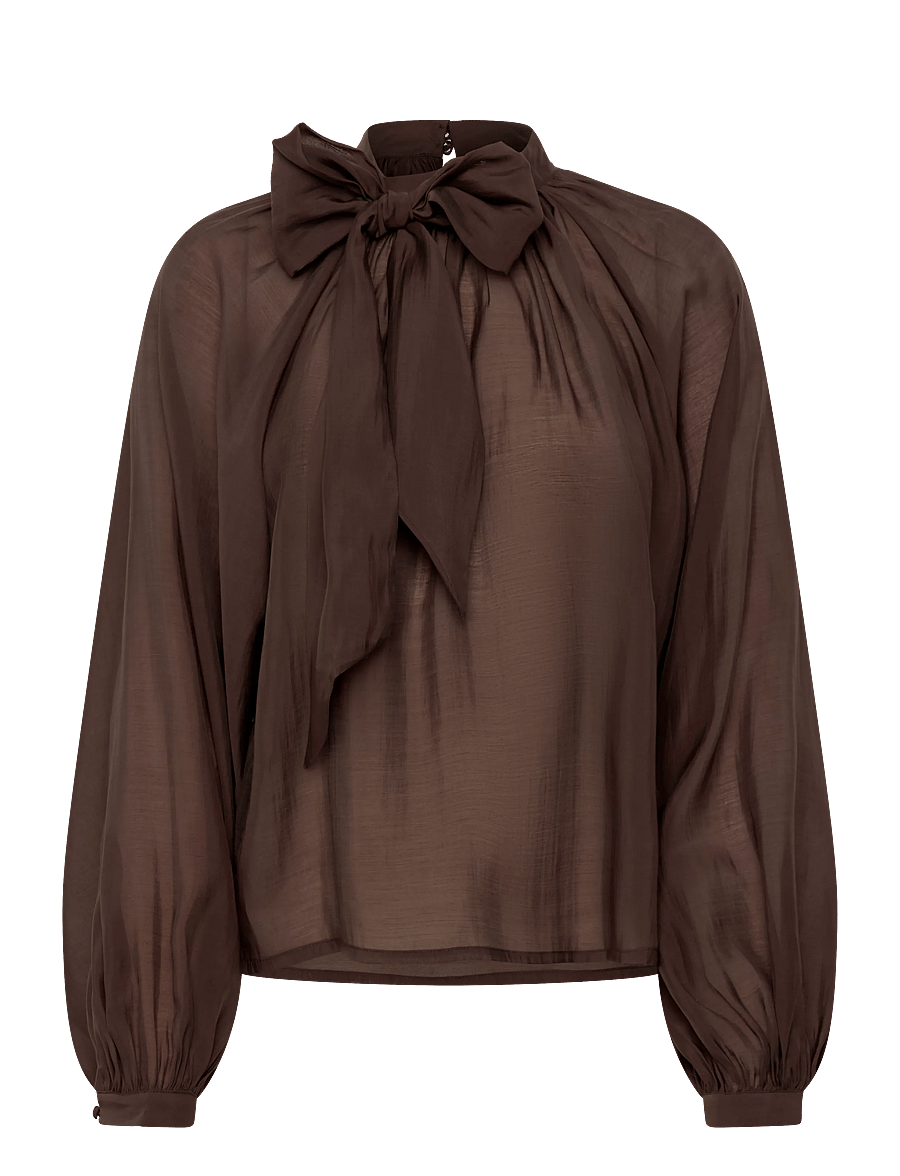 Copenhagen Muse - CMTILLY-BLOUSE - langærmede bluser - mulch - 1