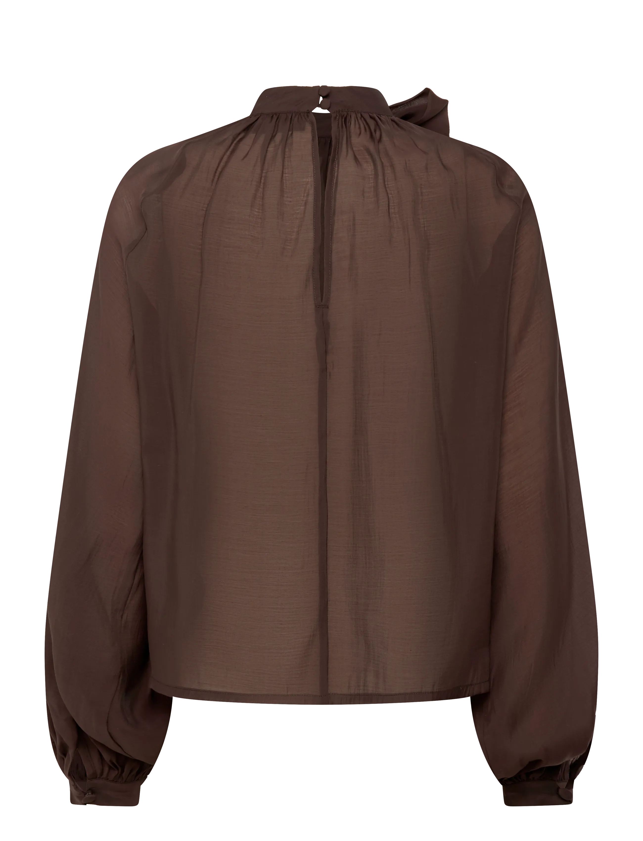 Copenhagen Muse - CMTILLY-BLOUSE - langärmelige blusen - mulch - 2