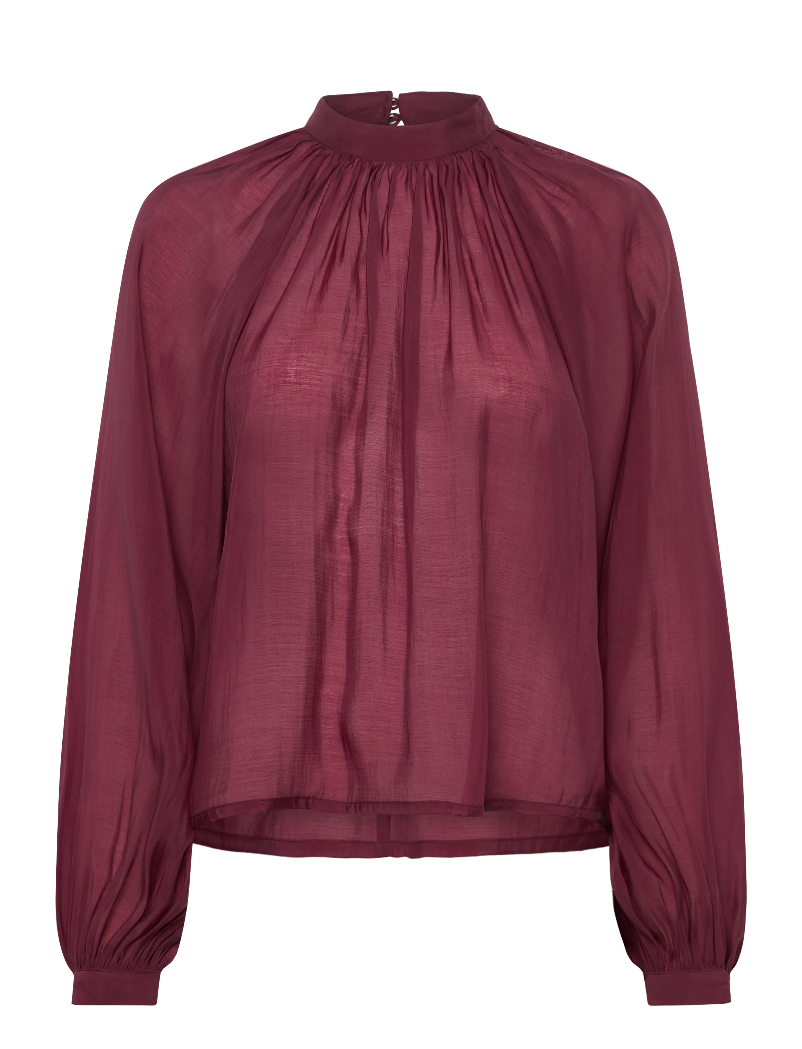 Copenhagen Muse - CMTILLY-BLOUSE - langærmede bluser - windsor wine - 2