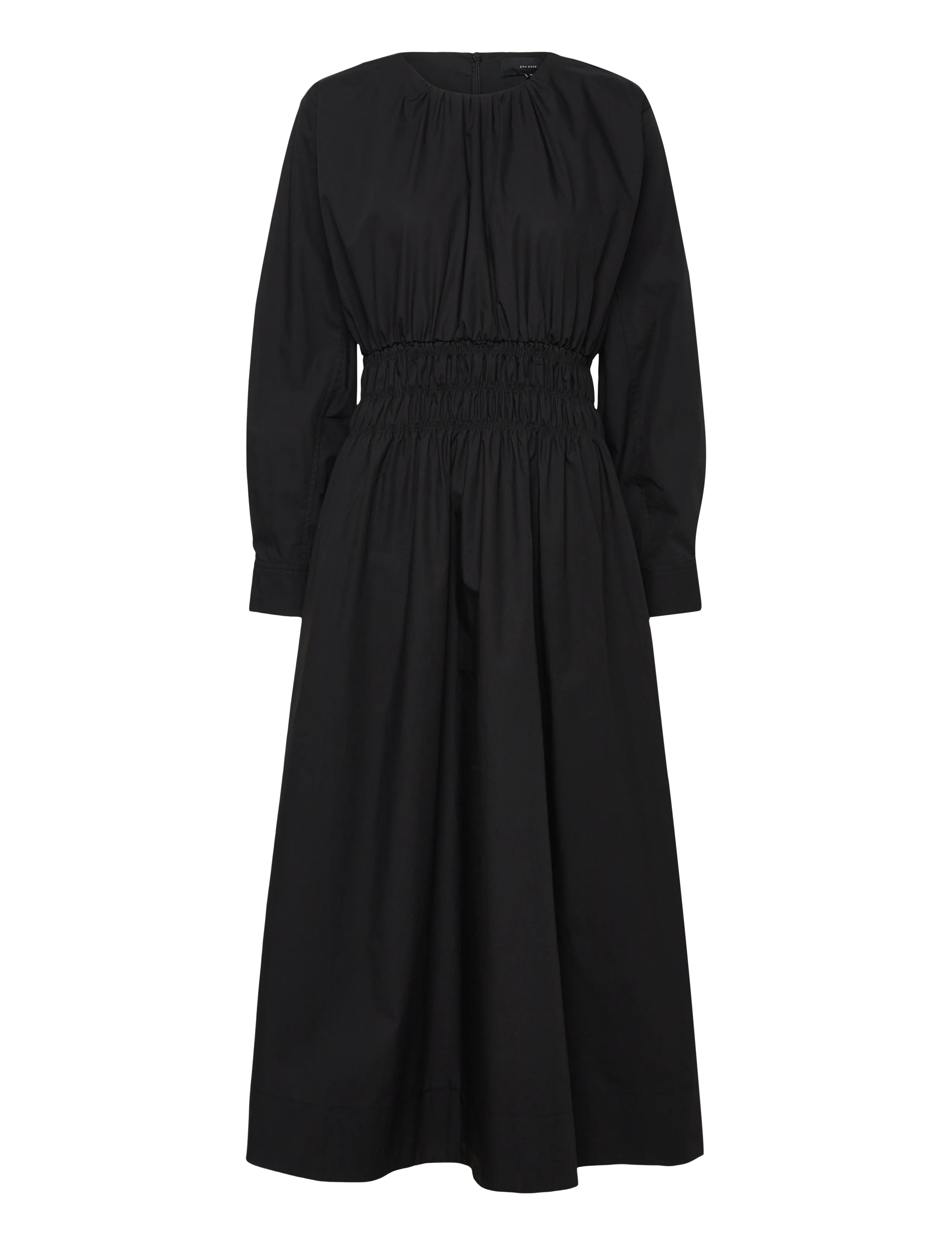 Copenhagen Muse CMCRIPS-DRESS - Maxikleider - BLACK / black