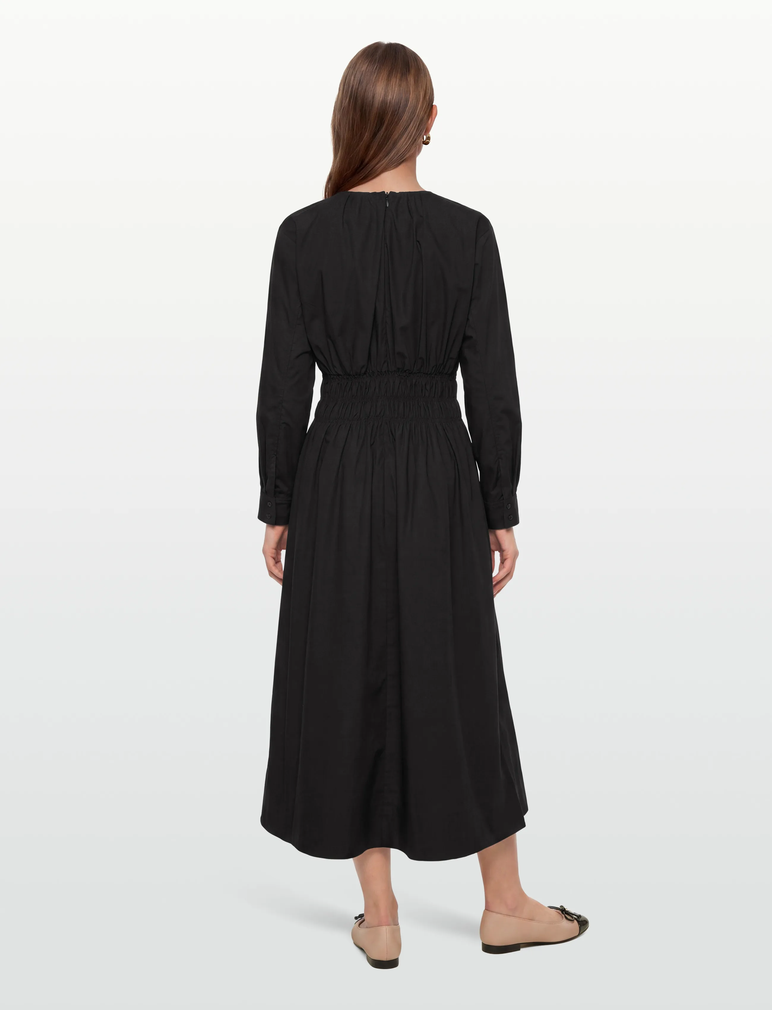Copenhagen Muse - CMCRIPS-DRESS - maxi dresses - black - 4