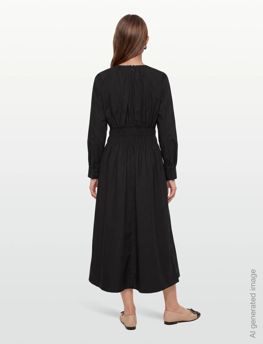 Copenhagen Muse - CMCRIPS-DRESS - maxikleider - black - 4