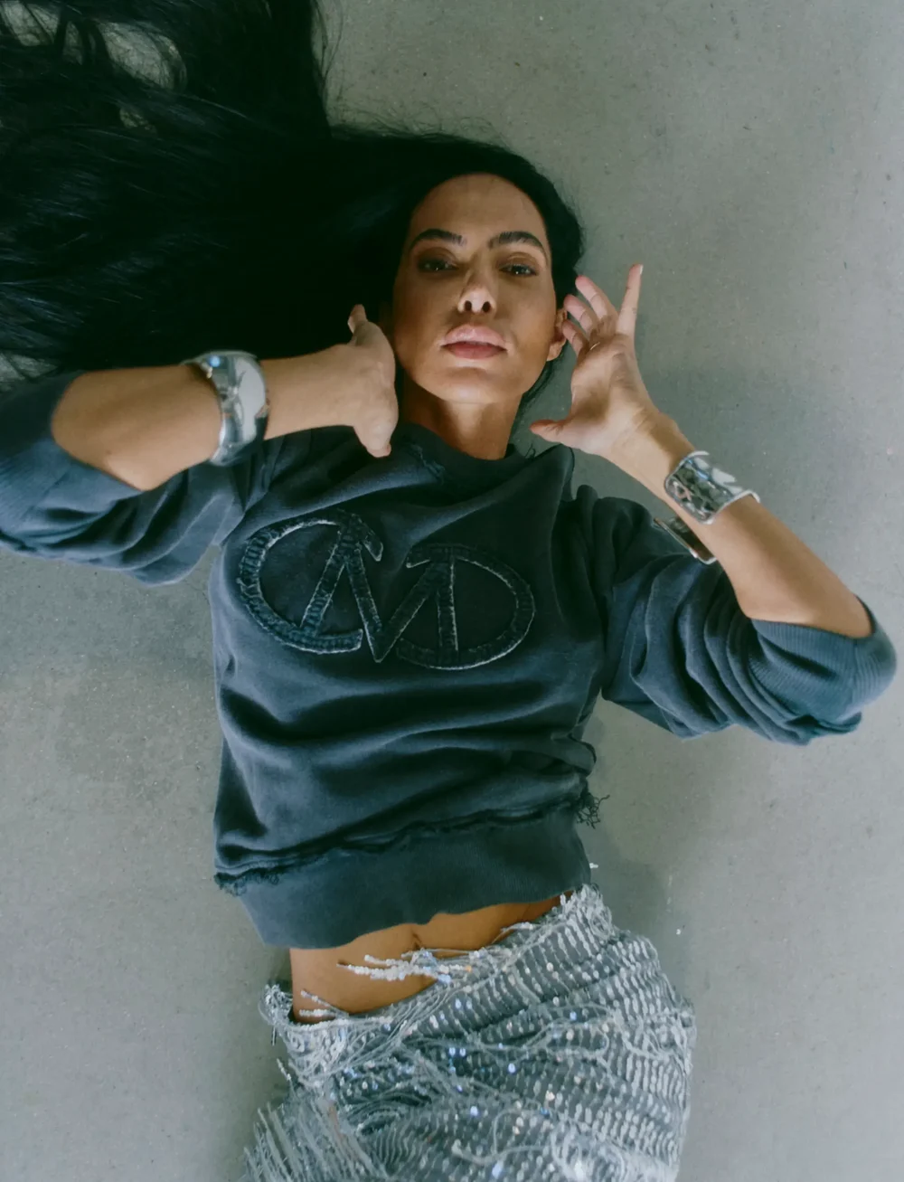 Copenhagen Muse - CMROCO-SWEATSHIRT - modetrender - dark grey melange - 3