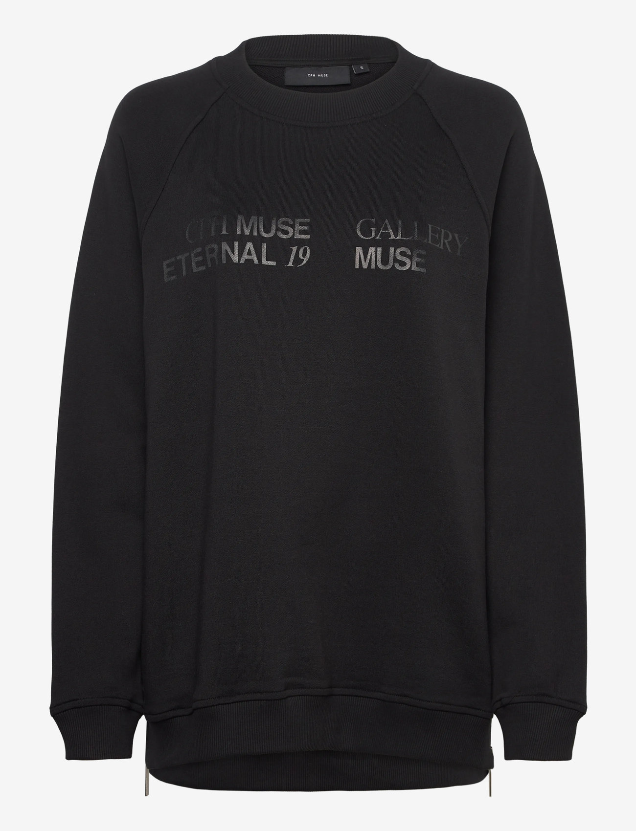 Copenhagen Muse - CMROCO-SWEATSHIRT - modetrends - black - 0