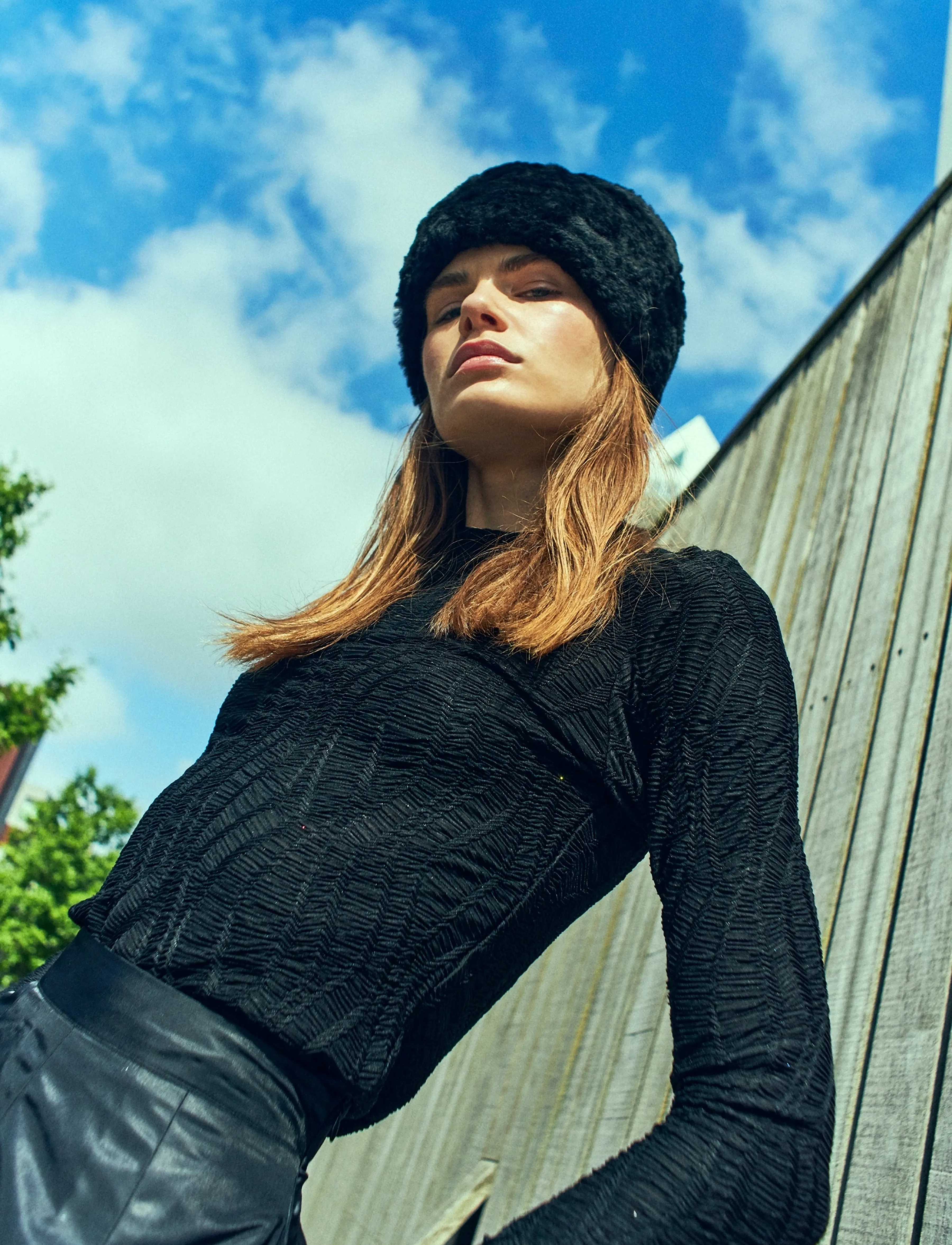 Copenhagen Muse - CMJERI-BLOUSE - black - 3