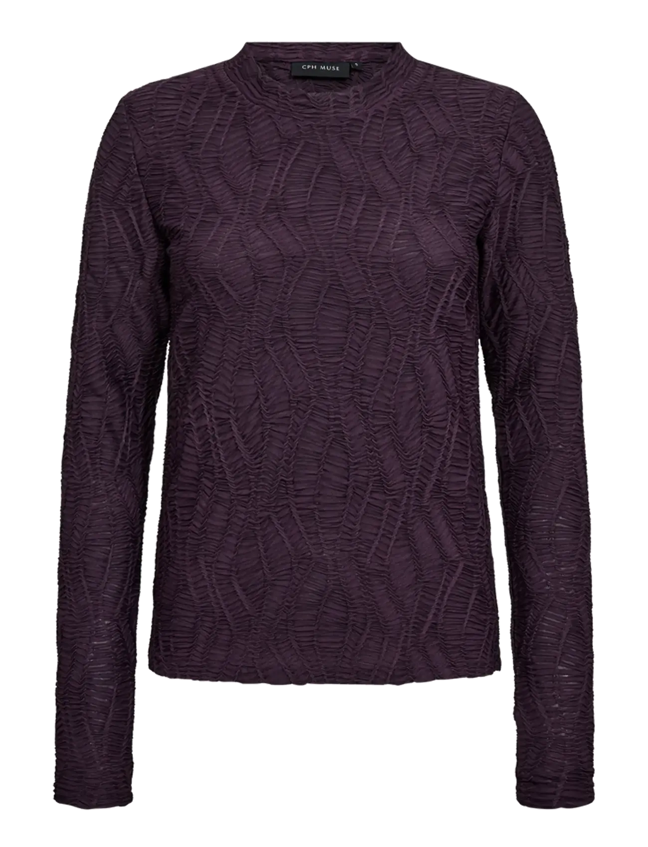 Copenhagen Muse CMJERI-BLOUSE - Transitional Layering - PLUM PERFECT 19-3316 / purple