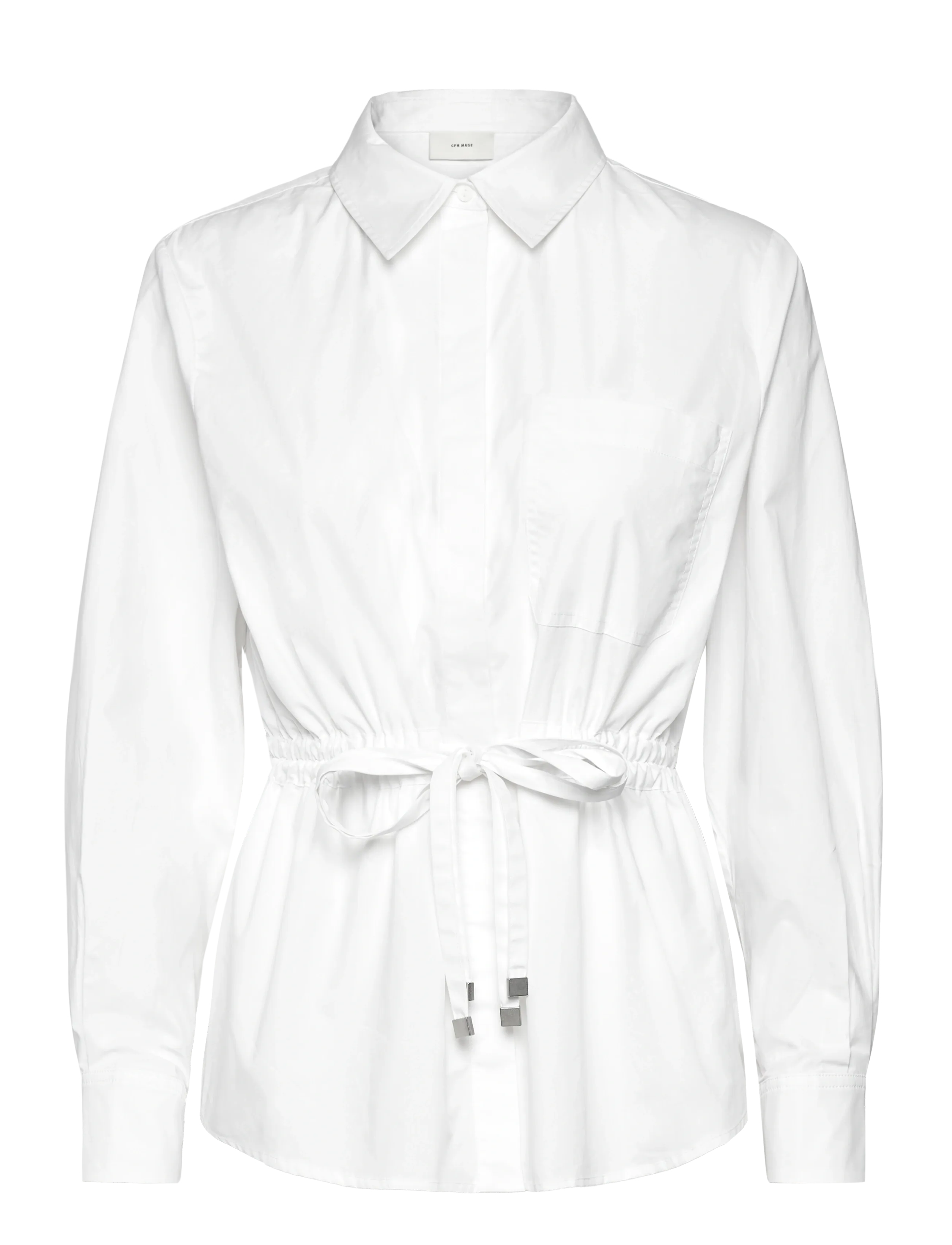 Copenhagen Muse CMCRIPS-SHIRT - Transitional Layering - BRIGHT WHITE / white