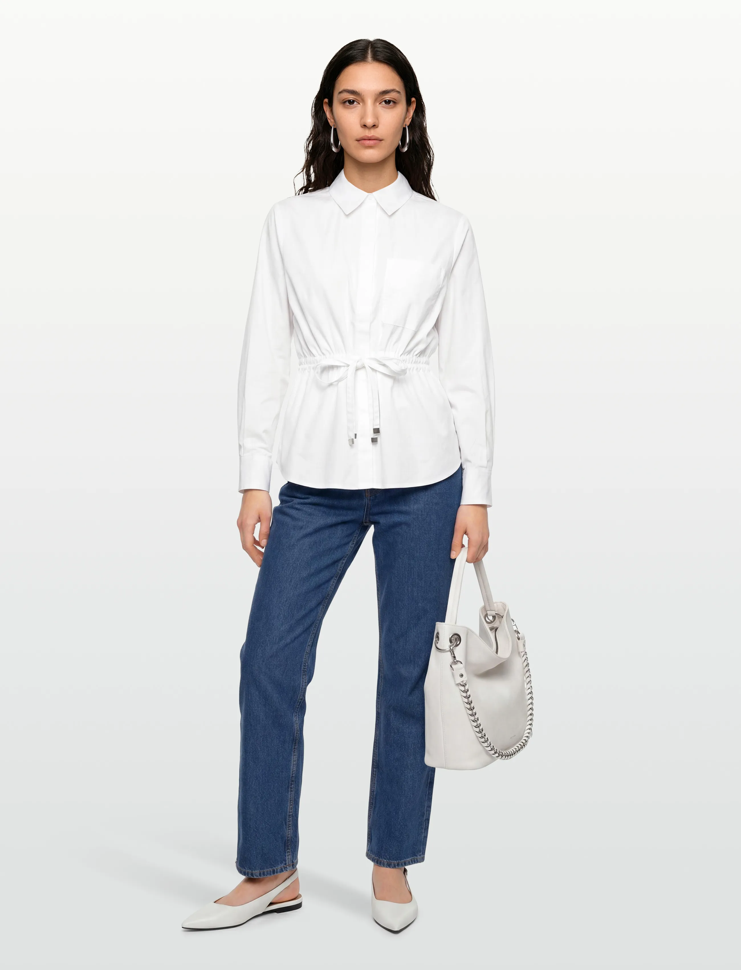 Copenhagen Muse cmcrips-Shirt, XS, White, Skjorter > Langærmede, Dame