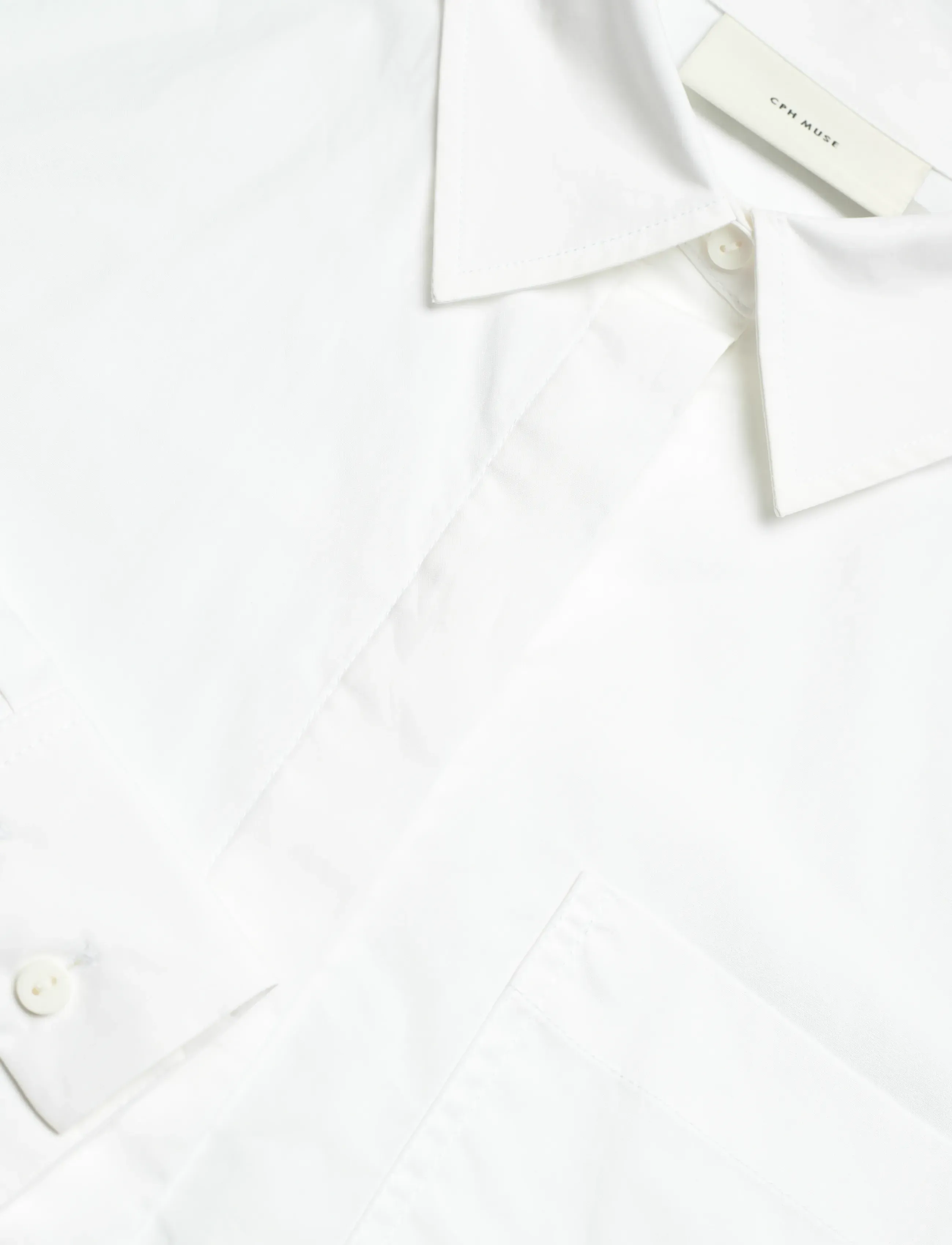 Copenhagen Muse - CMCRIPS-SHIRT - chemises à manches longues - bright white - 2