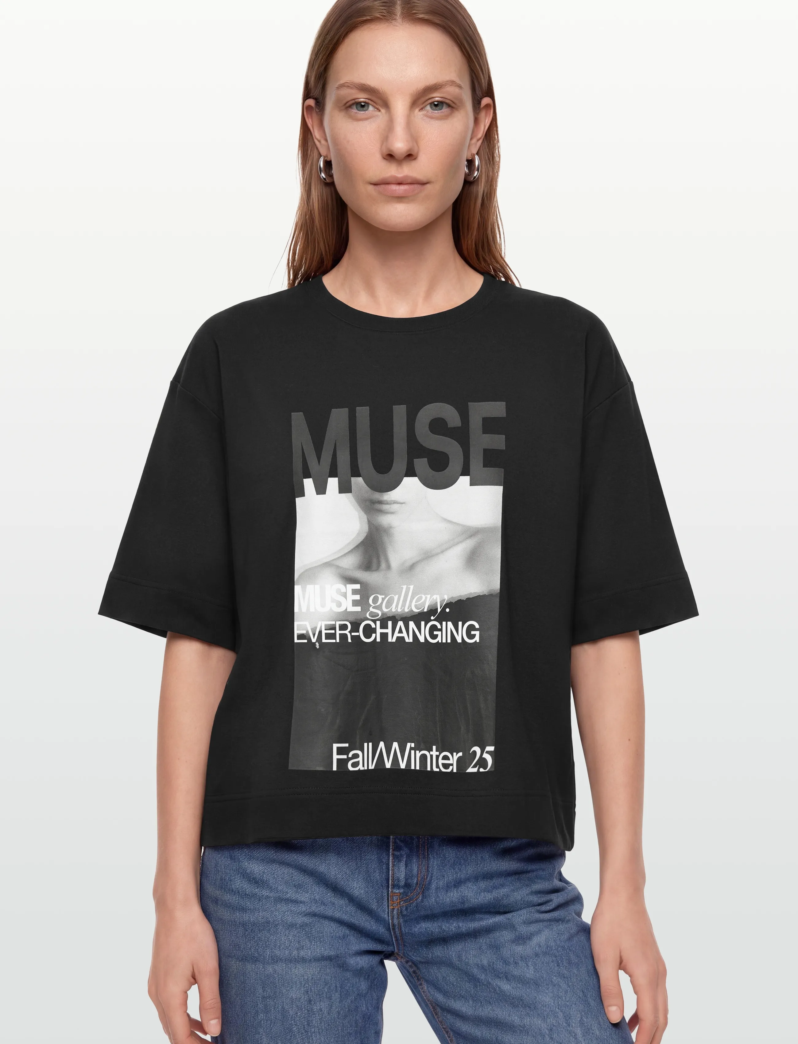 Copenhagen Muse - CMMUSE-TEE - t-shirts - black - 3