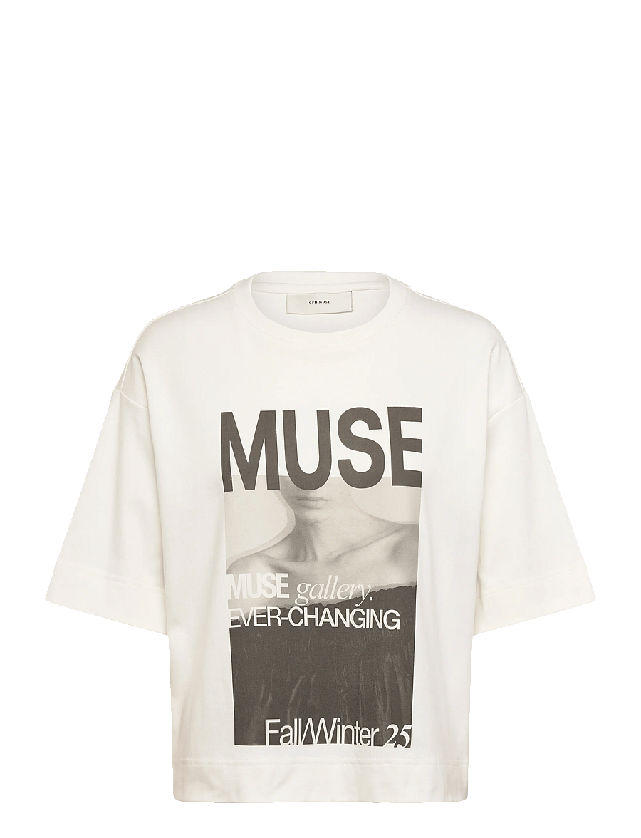 Copenhagen Muse - CMMUSE-TEE - t-shirts - jet stream - 0
