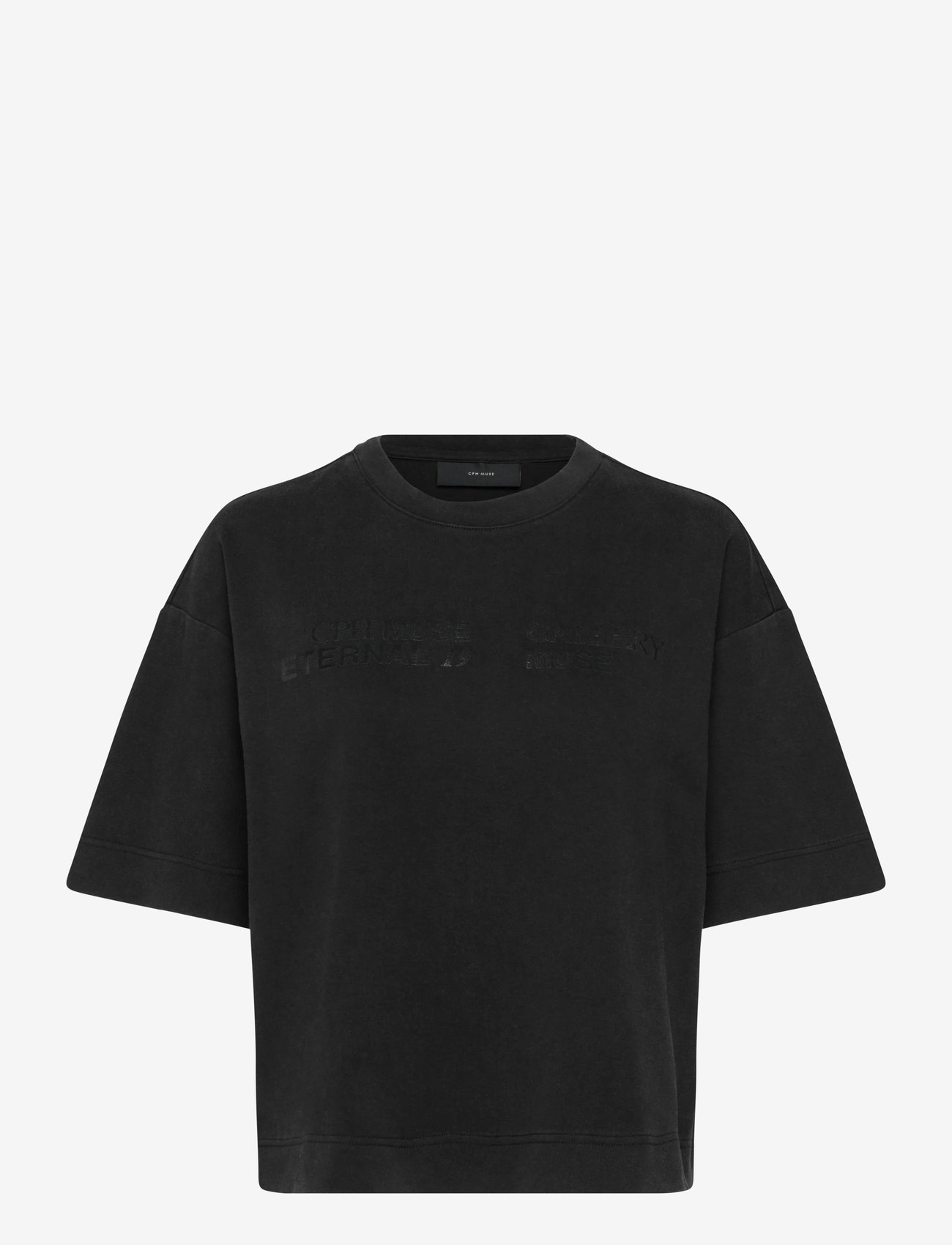 Copenhagen Muse - CMMUSE-TEE - t-shirts - black - 0