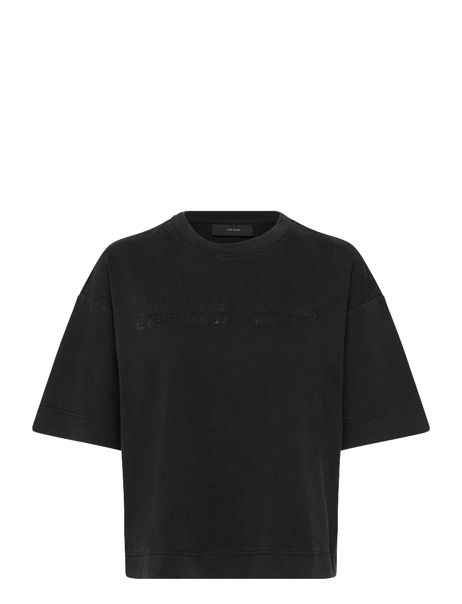 Copenhagen Muse - CMMUSE-TEE - t-shirts - black - 1