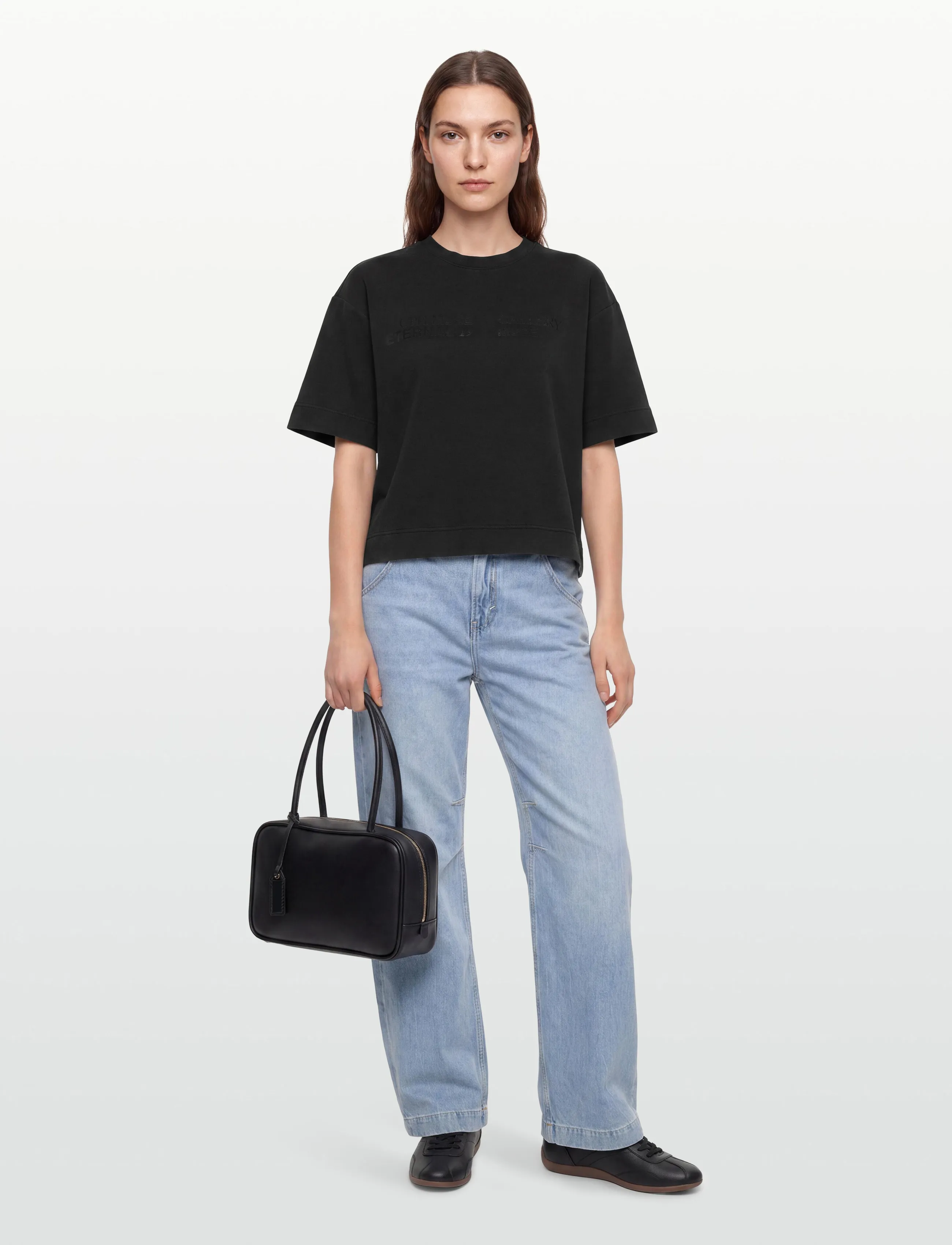 Copenhagen Muse - CMMUSE-TEE - t-shirts - black - 0