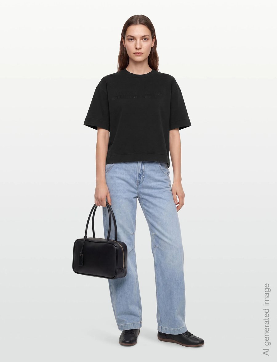 Copenhagen Muse - CMMUSE-TEE - t-shirts - black - 0