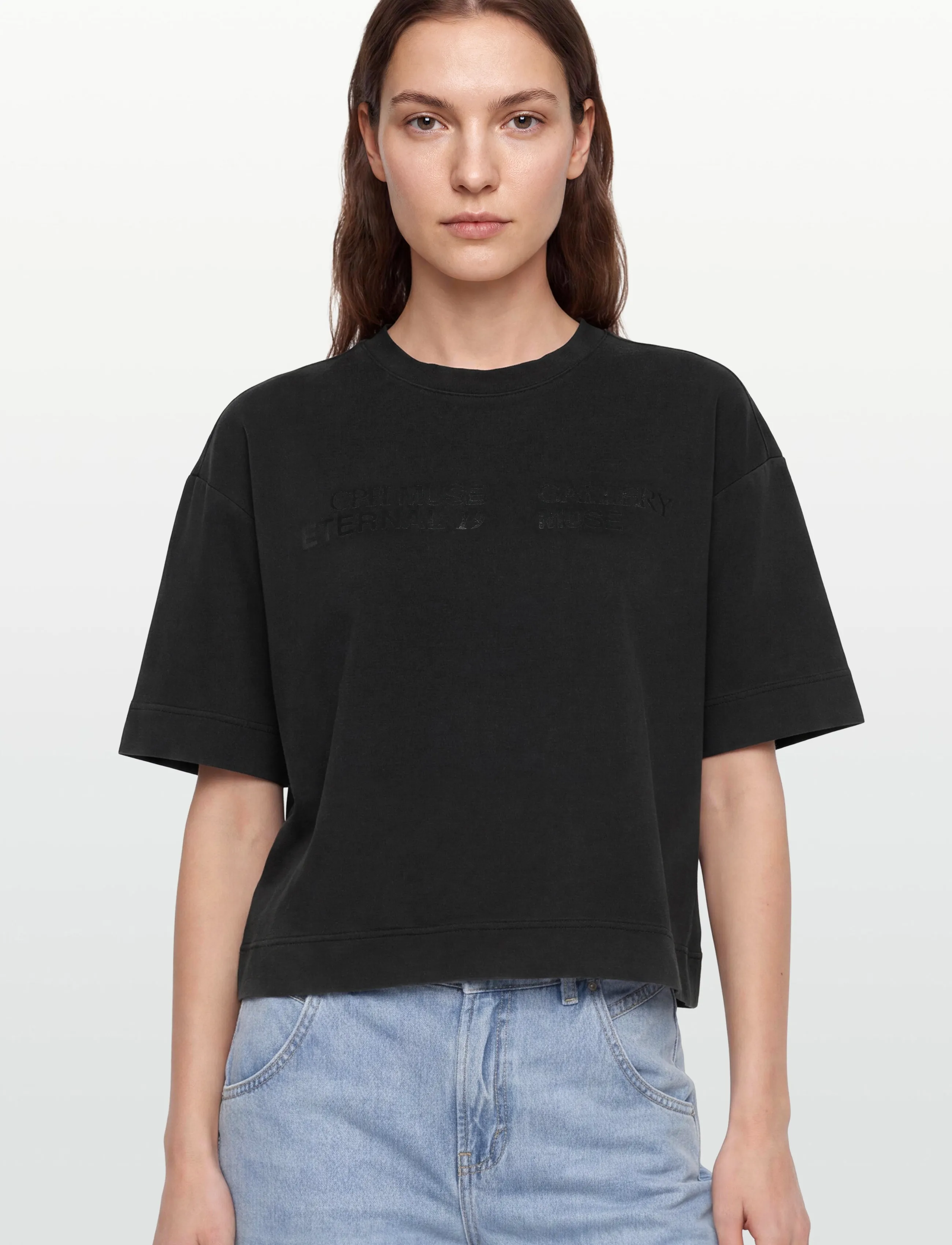 Copenhagen Muse - CMMUSE-TEE - t-shirts - black - 3