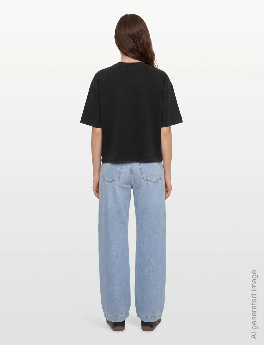 Copenhagen Muse - CMMUSE-TEE - t-shirts - black - 4