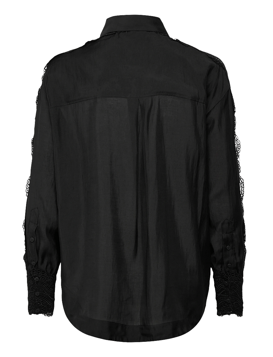 Copenhagen Muse - CMMOLLY-SHIRT - chemises à manches longues - black - 1