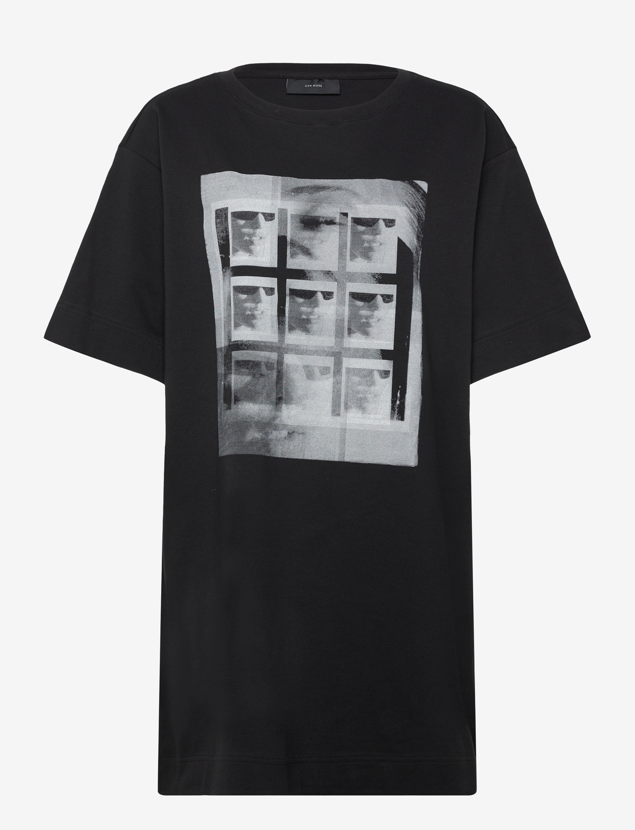 Copenhagen Muse - CMMUSE-DRESS - t-shirtklänningar - black - 1