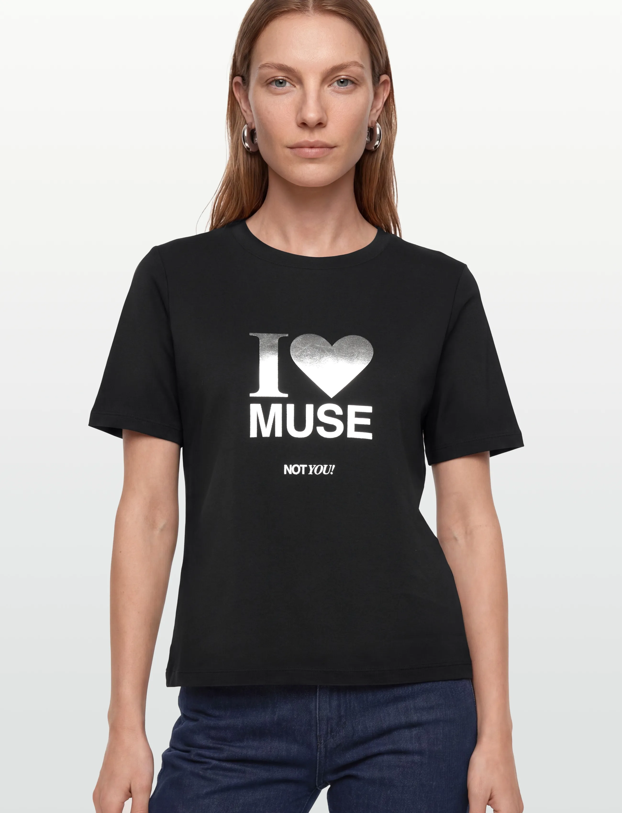 Copenhagen Muse - CMMUSE-TEE - marškinėliai - black - 3