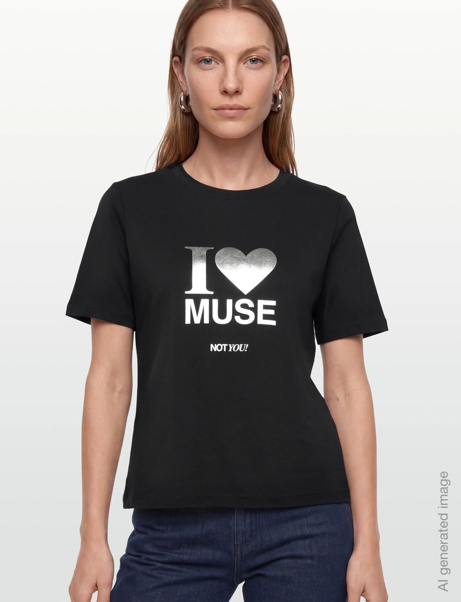 Copenhagen Muse - CMMUSE-TEE - t-särgid - black - 3