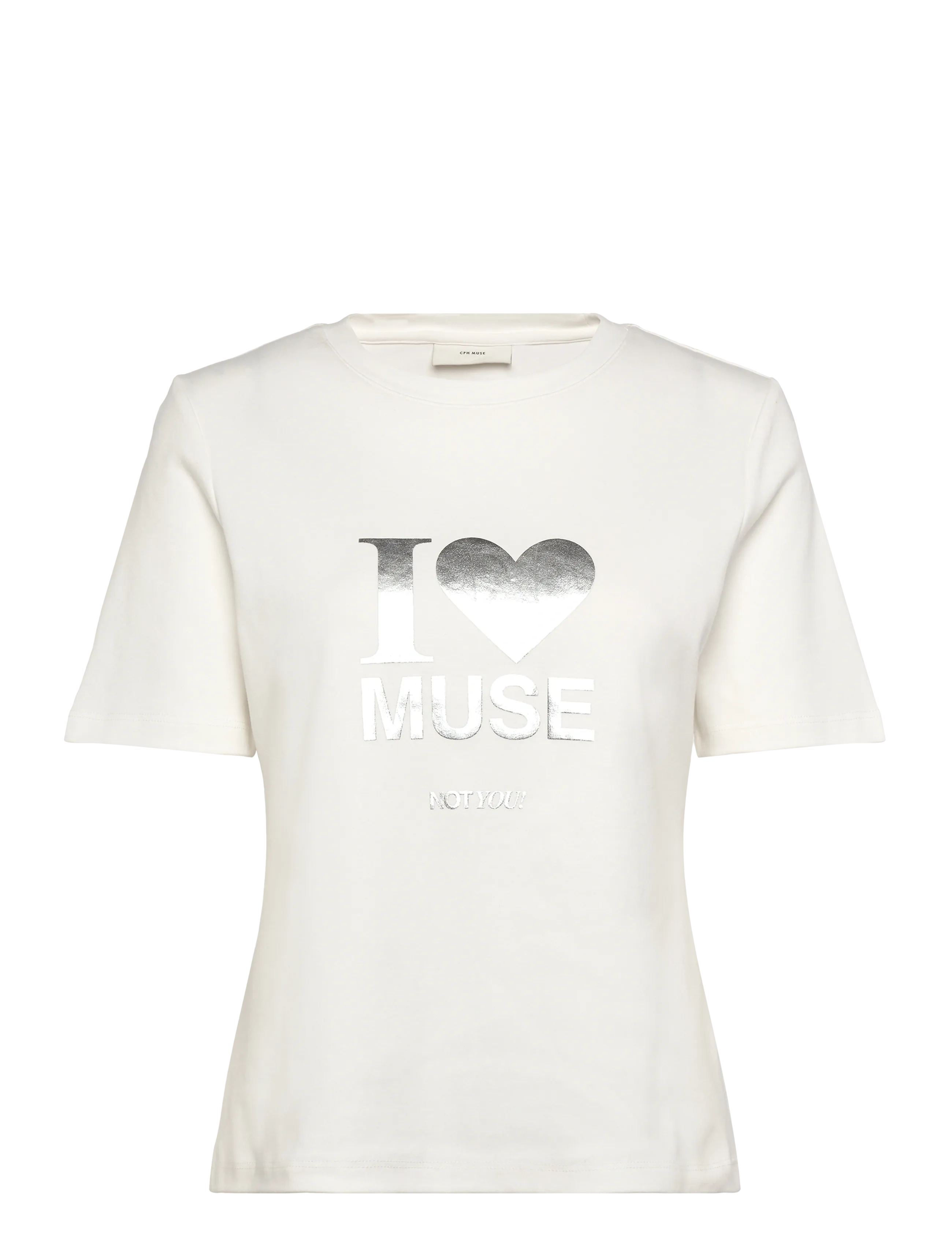 COPENHAGEN MUSE Cmmuse-Tee Cream - L - Damen