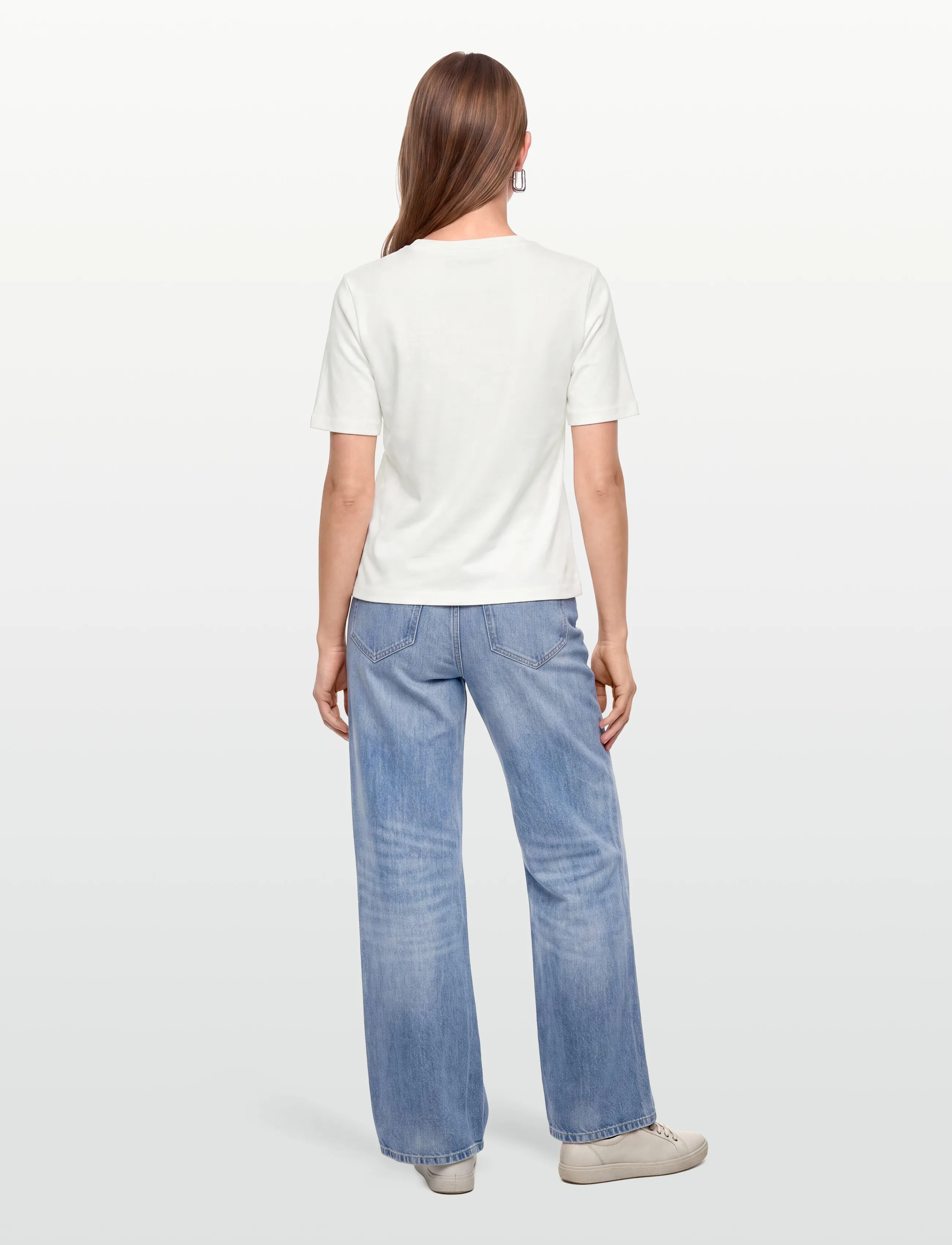 Copenhagen Muse - CMMUSE-TEE - t-shirts & tops - jet stream - 4