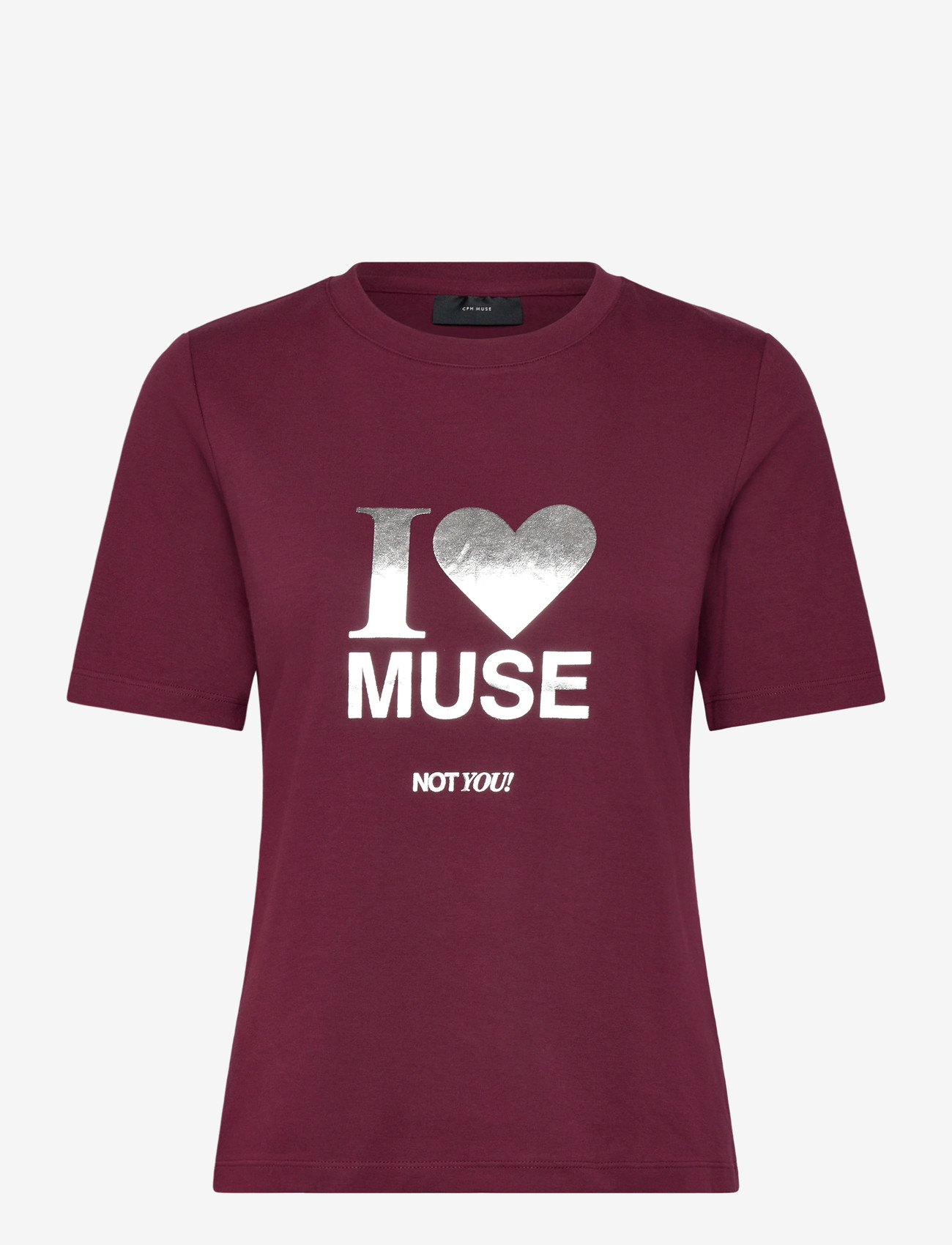 Copenhagen Muse - CMMUSE-TEE - t-shirts - windsor wine - 0