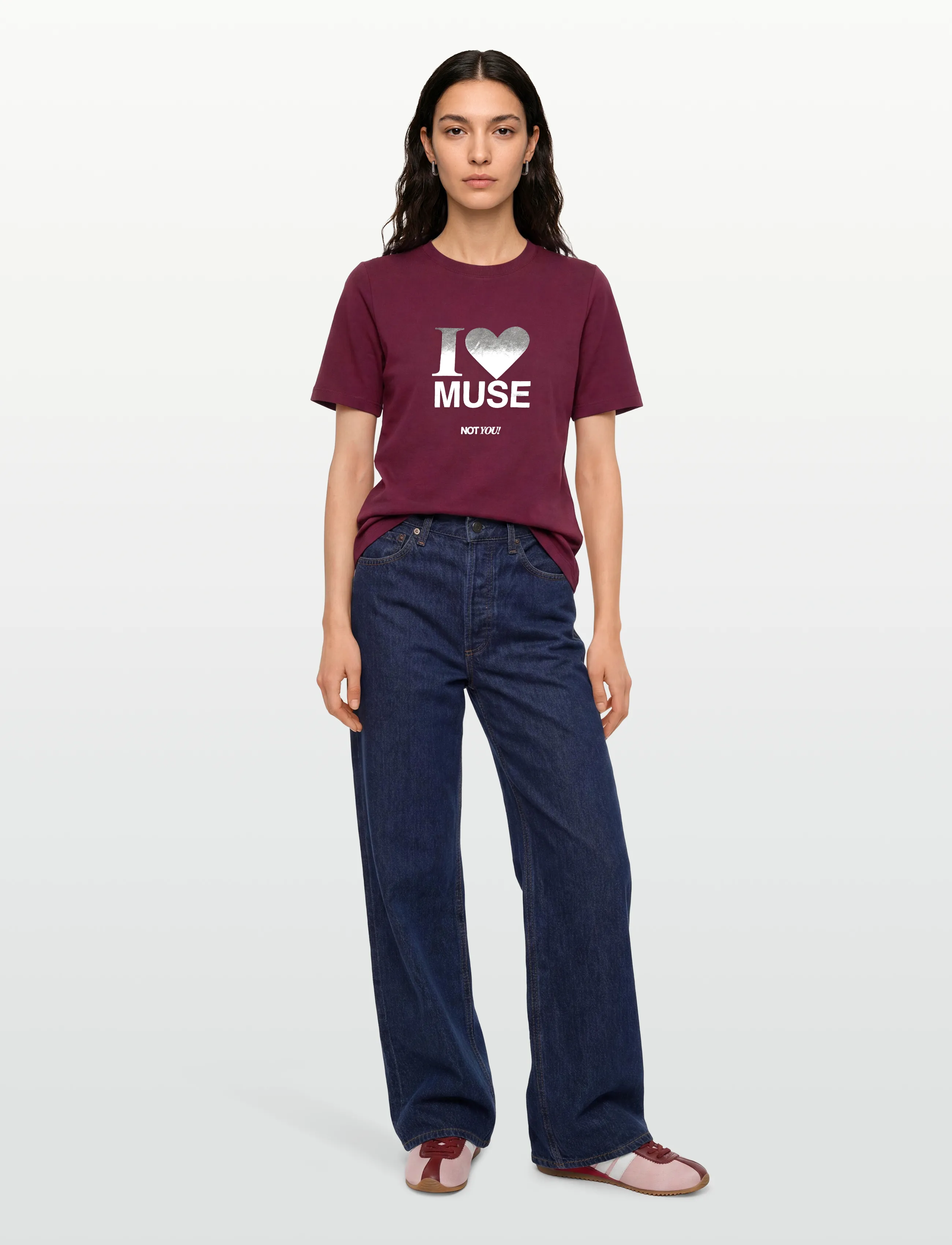 Copenhagen Muse - CMMUSE-TEE - t-shirts - windsor wine - 0