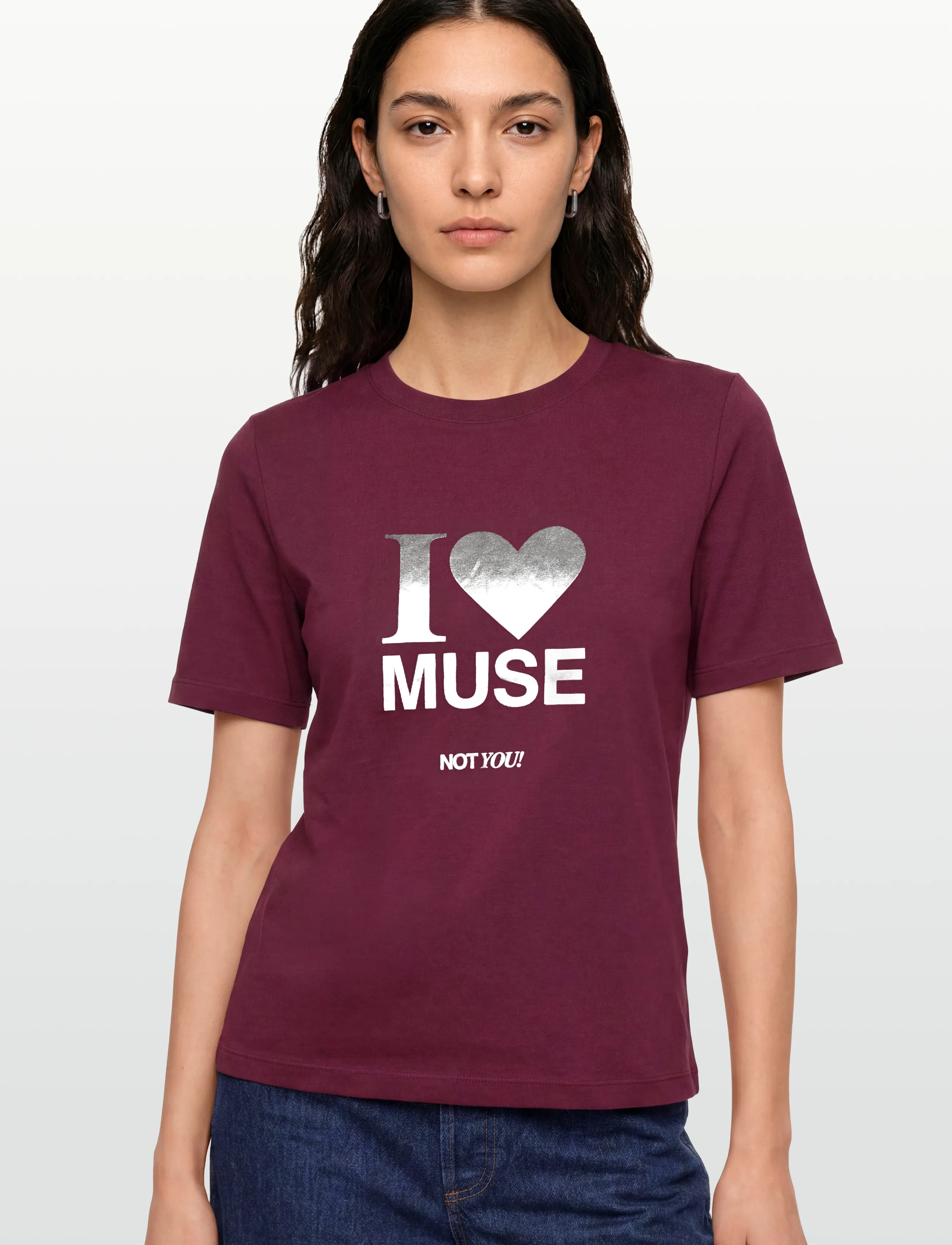 Copenhagen Muse - CMMUSE-TEE - t-shirts - windsor wine - 3