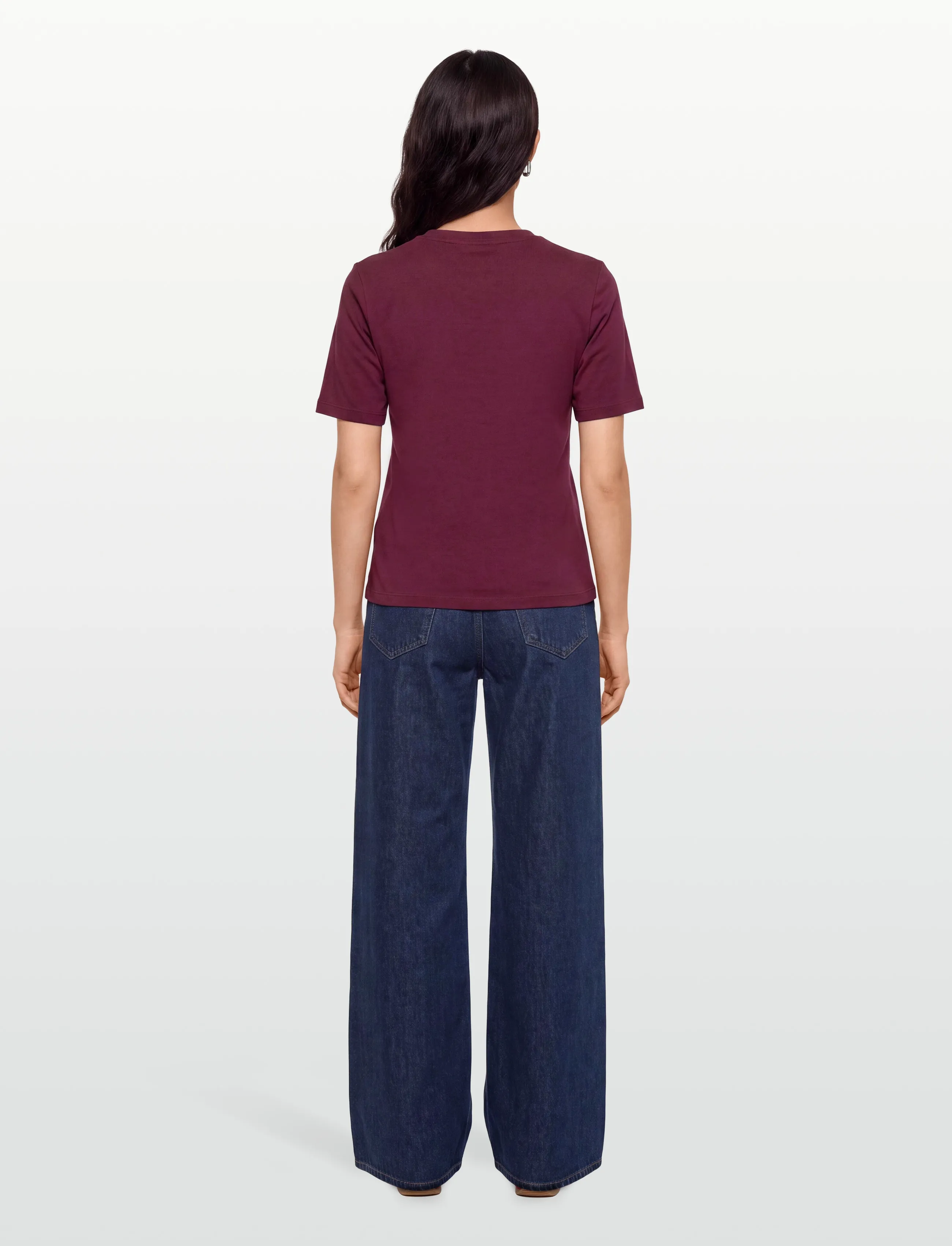 Copenhagen Muse - CMMUSE-TEE - t-shirts - windsor wine - 4