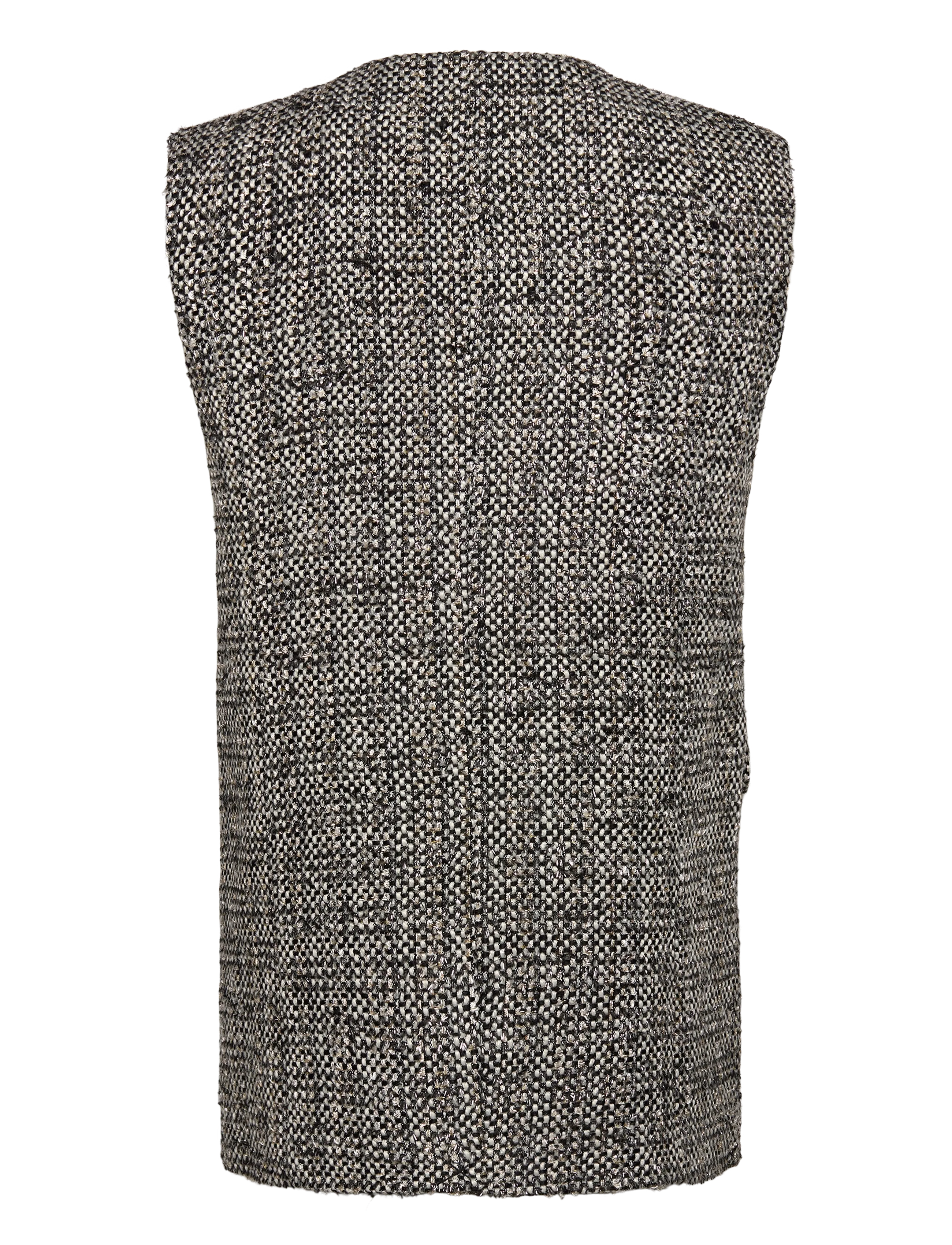 Copenhagen Muse - CMRUBI-WAISTCOAT - jet stream w. black - 2