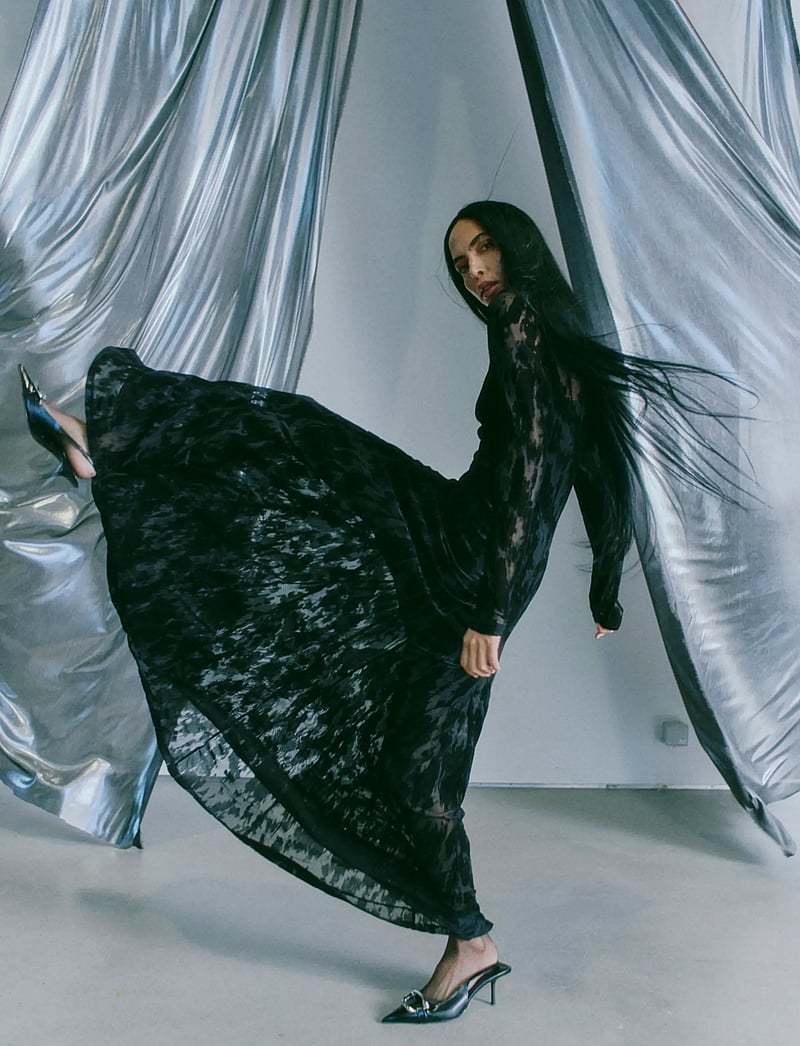 Copenhagen Muse - CMFLAME-DRESS - Õhtukleidid - black - 4