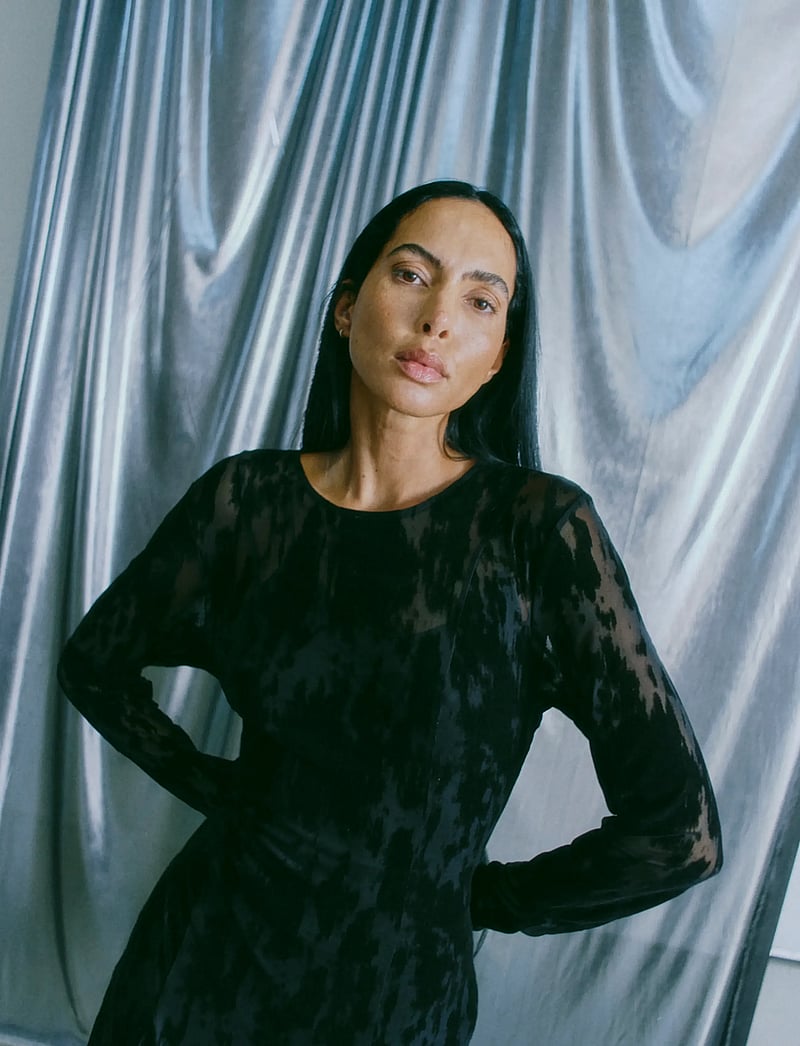 Copenhagen Muse - CMFLAME-DRESS - Õhtukleidid - black - 5