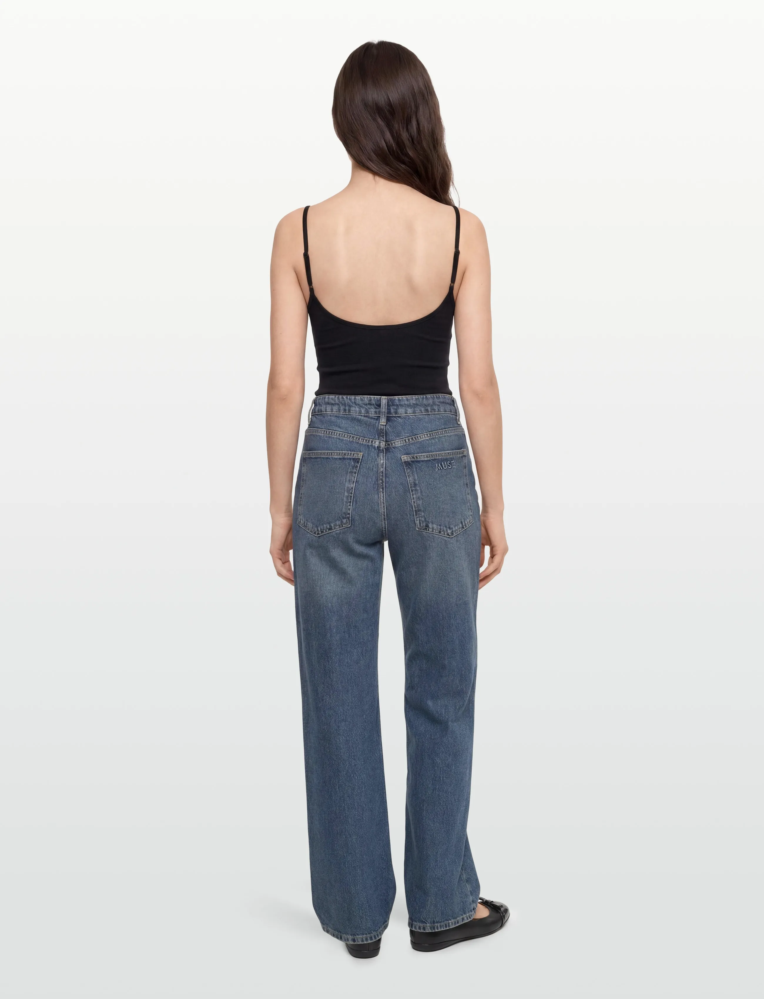 Copenhagen Muse - CMJENNIFER-PANTS - straight jeans - medium blue denim - 4