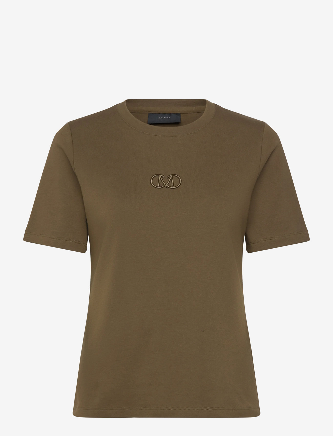 Copenhagen Muse - CMMUSE-TEE - t-shirts - dark olive - 1