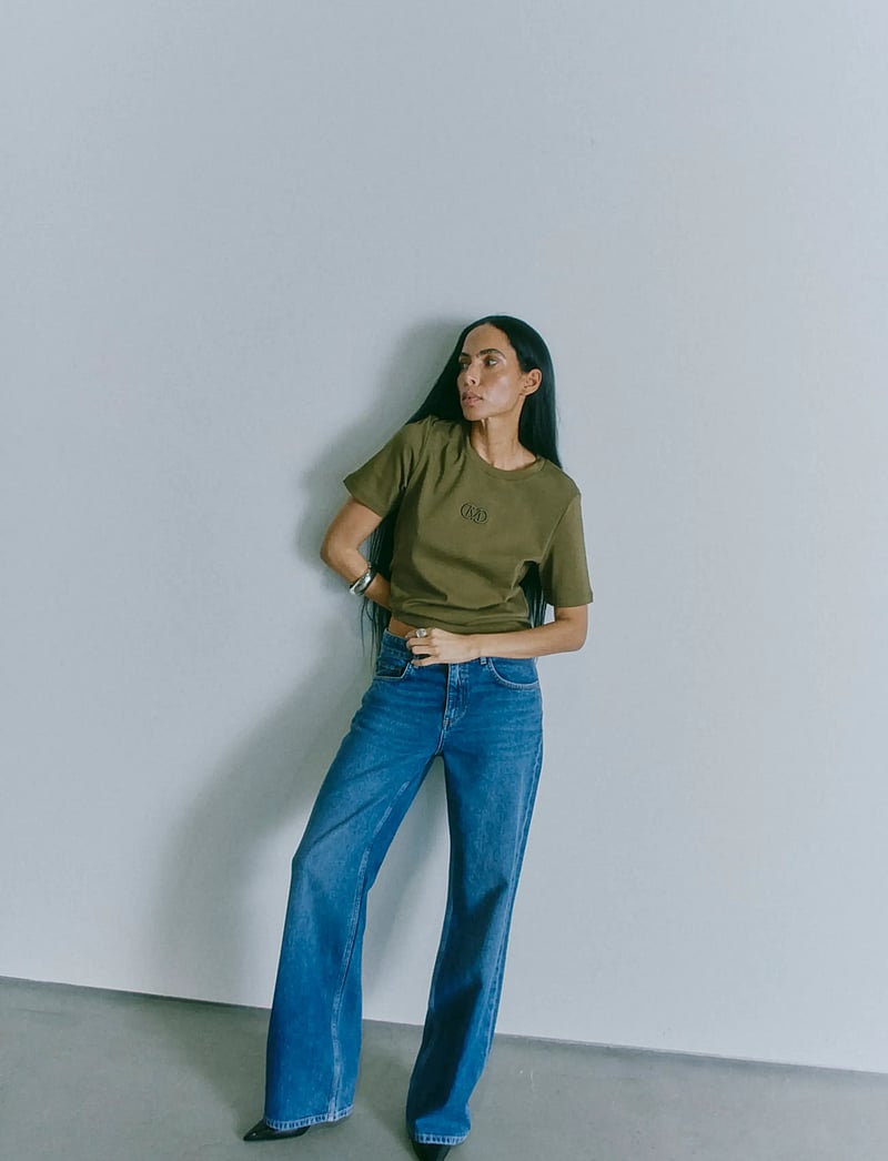 Copenhagen Muse - CMMUSE-TEE - t-shirts - dark olive - 0