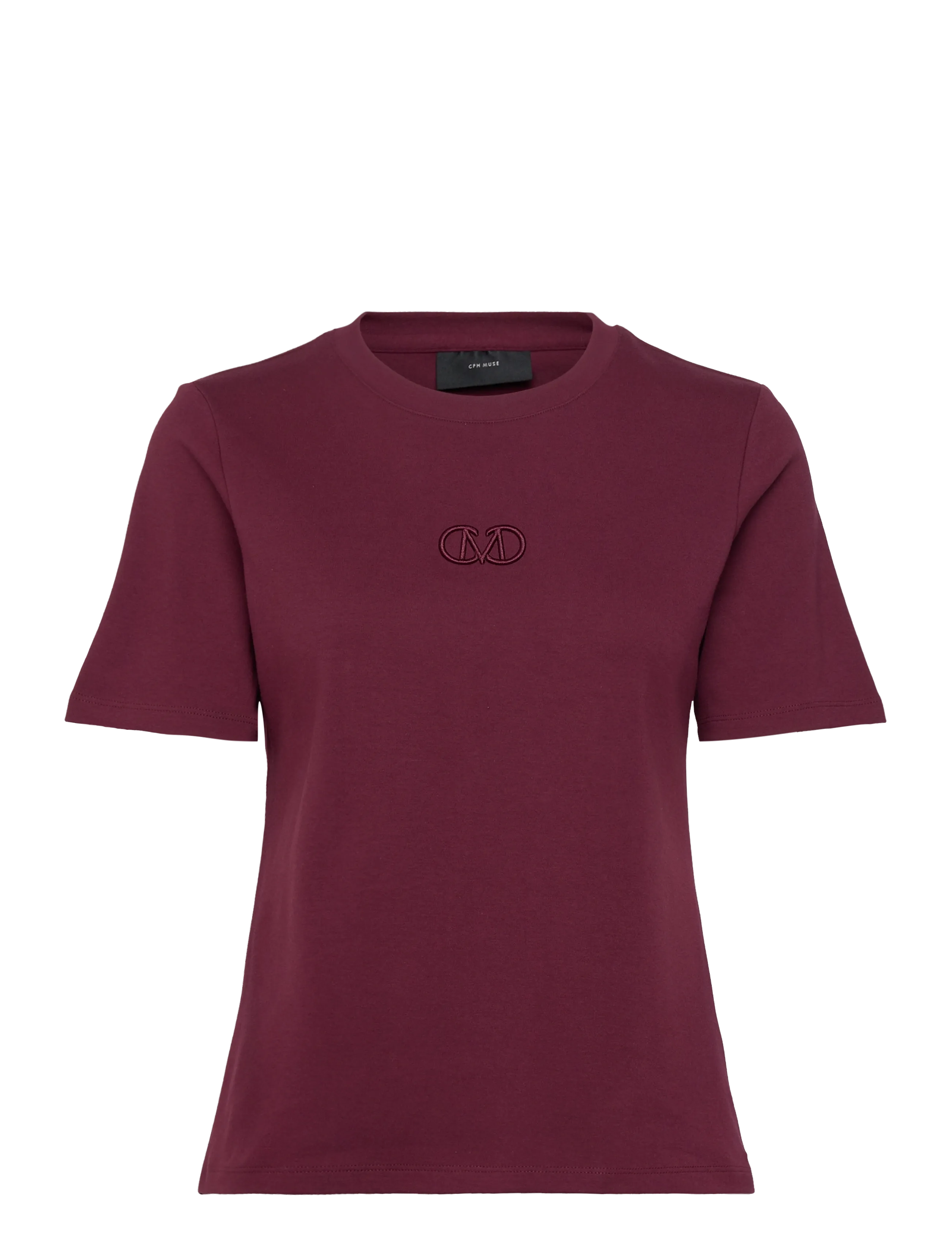 COPENHAGEN MUSE Cmmuse-Tee Burgundy - S - Damen