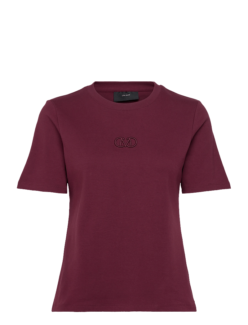 Copenhagen Muse - CMMUSE-TEE - t-shirts - windsor wine - 1