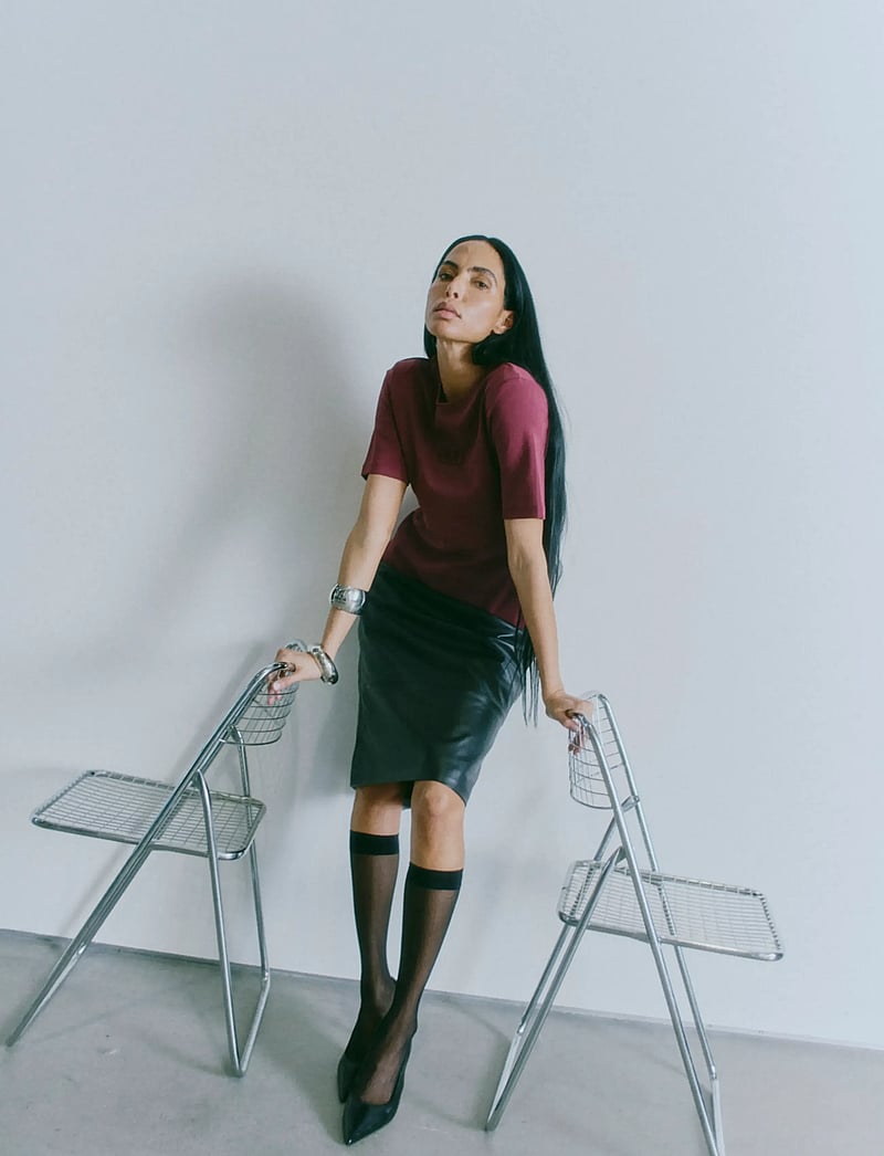 Copenhagen Muse - CMMUSE-TEE - t-shirts - windsor wine - 0