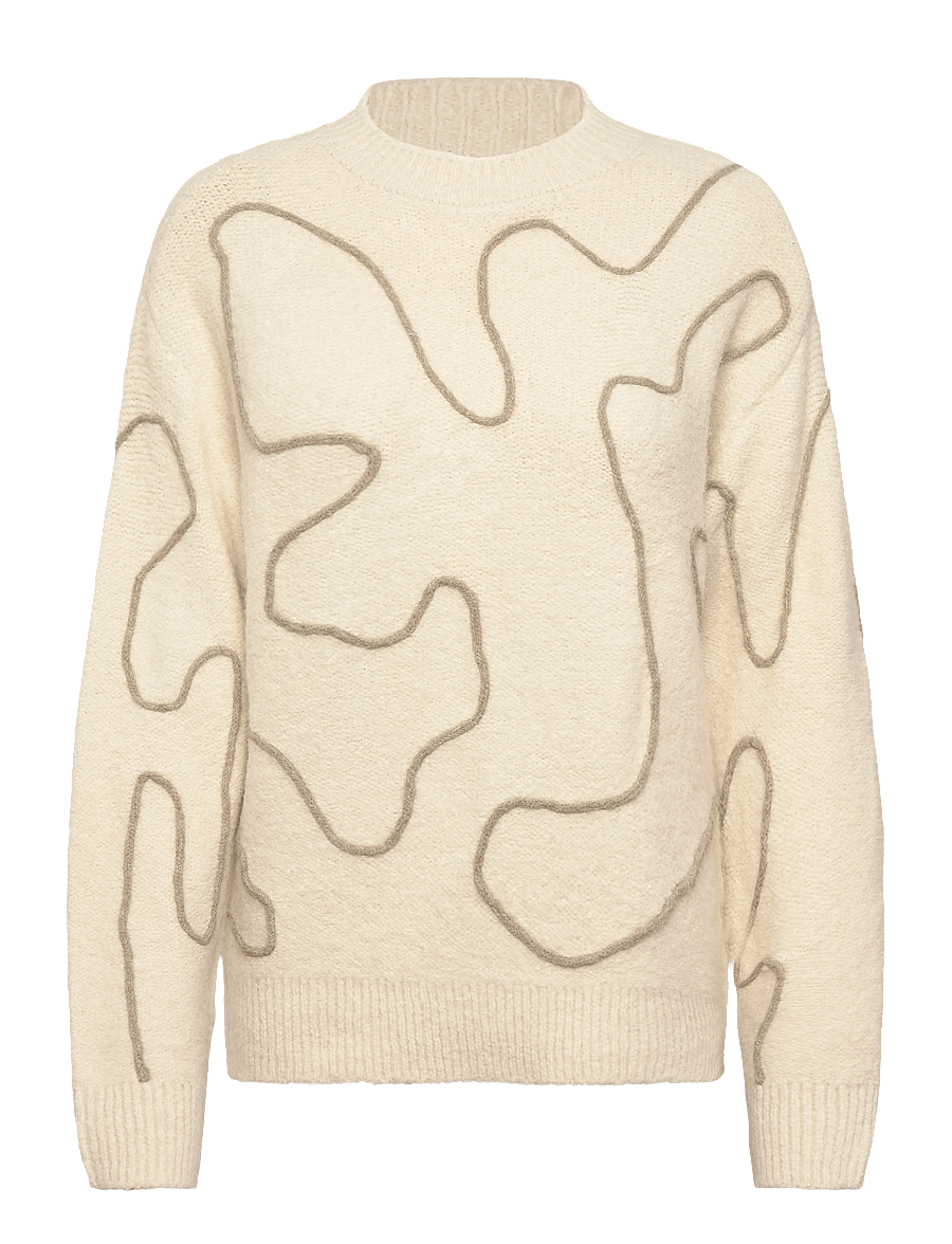 Copenhagen Muse - CMPELLA-PULLOVER - stickade tröjor - jet stream - 1