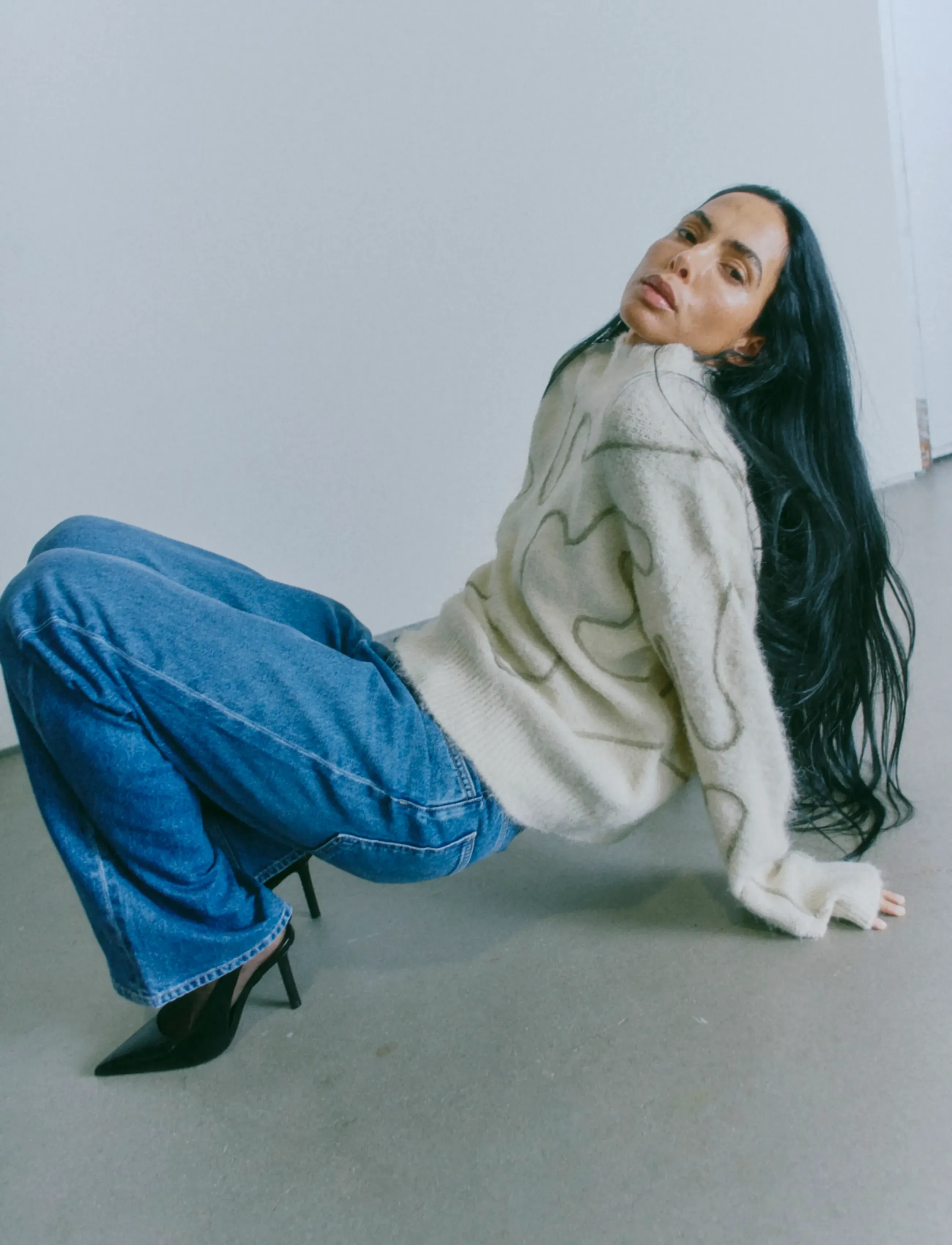 Copenhagen Muse - CMPELLA-PULLOVER - swetry - jet stream - 4