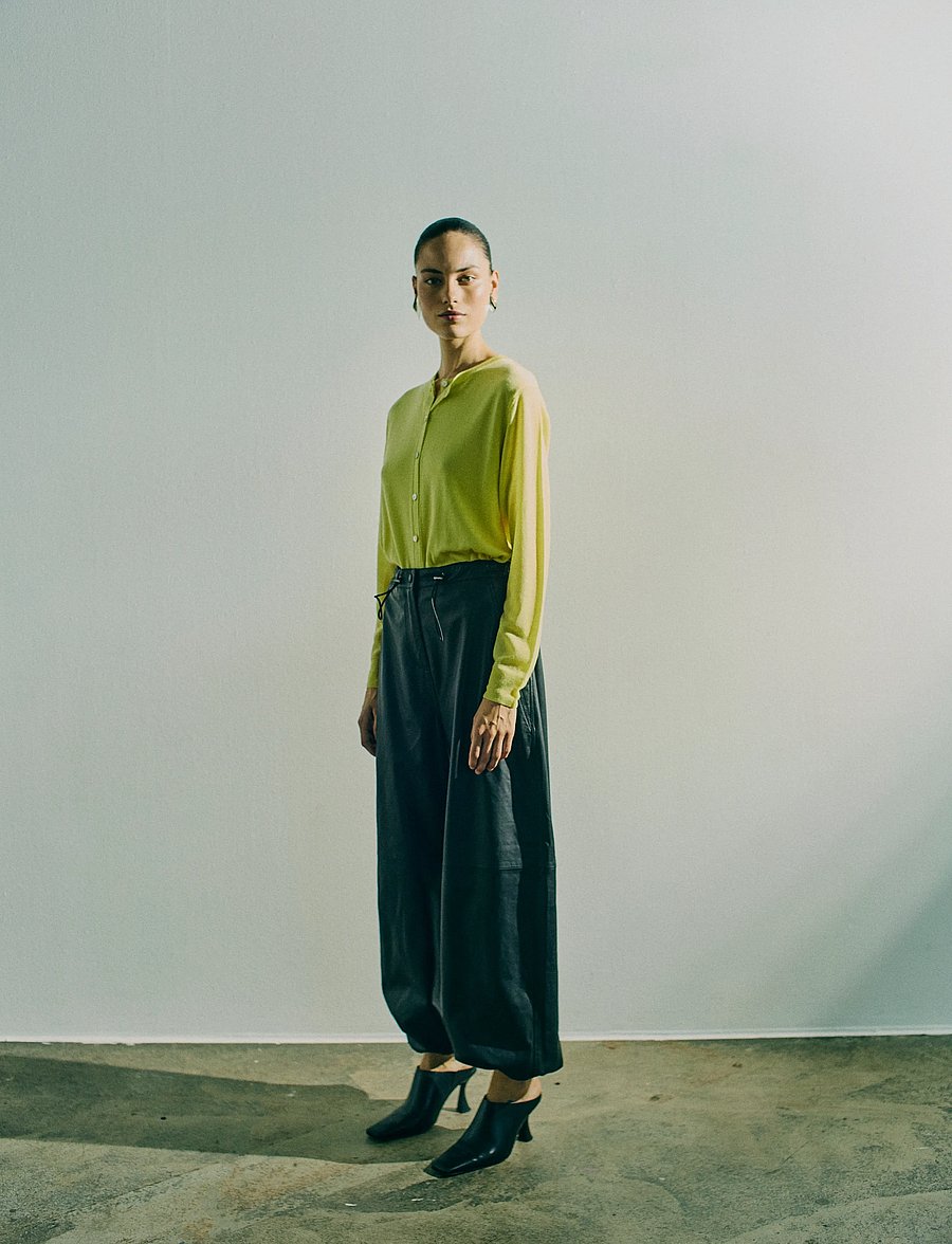 Copenhagen Muse - CMMARINO-CARDIGAN - strickjacken - citron - 3
