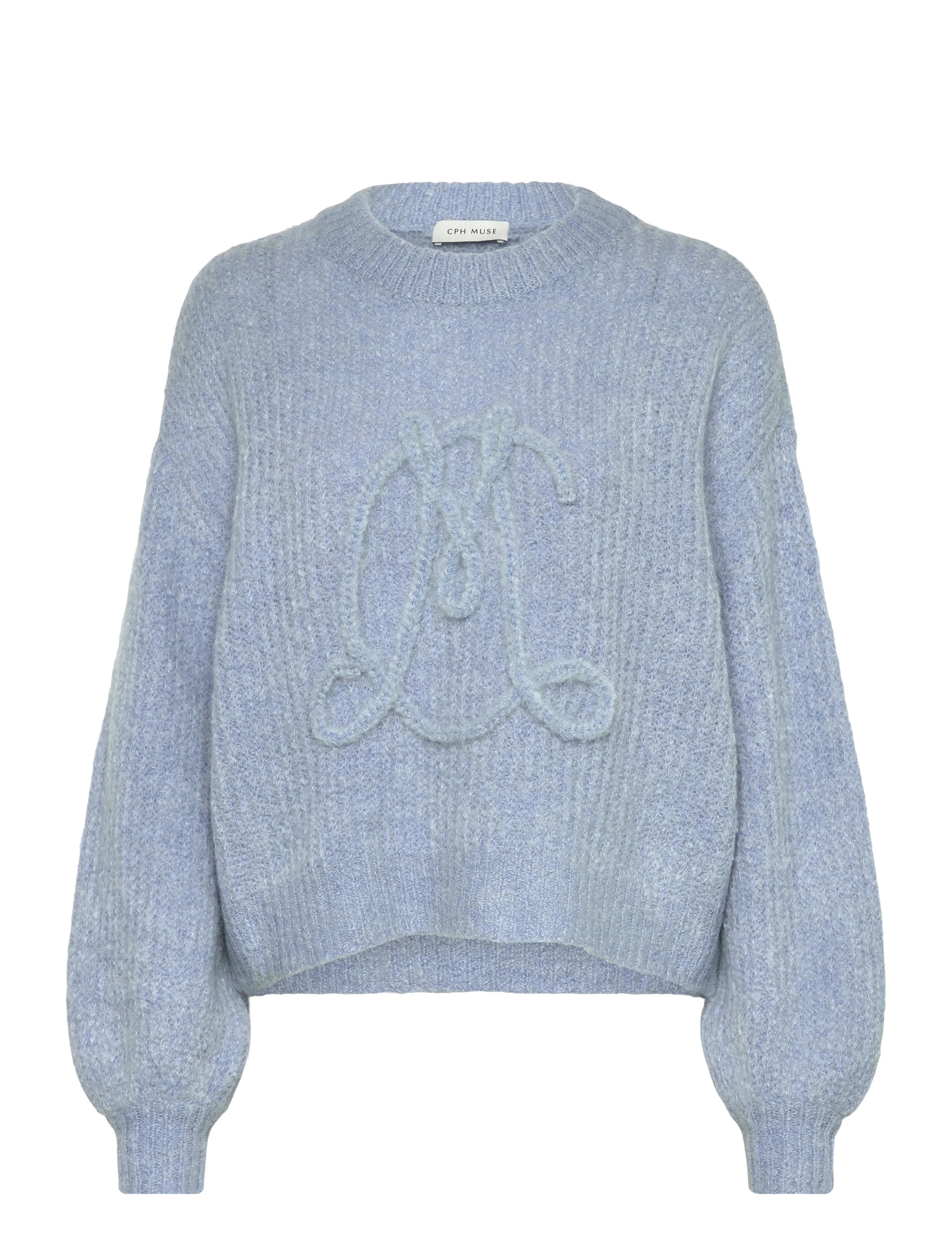 COPENHAGEN MUSE Cmcomfy-Pullover Blau - XXS/XS - Damen