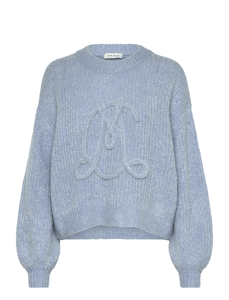 Copenhagen Muse - CMCOMFY-PULLOVER - pulls - blue heron - 1