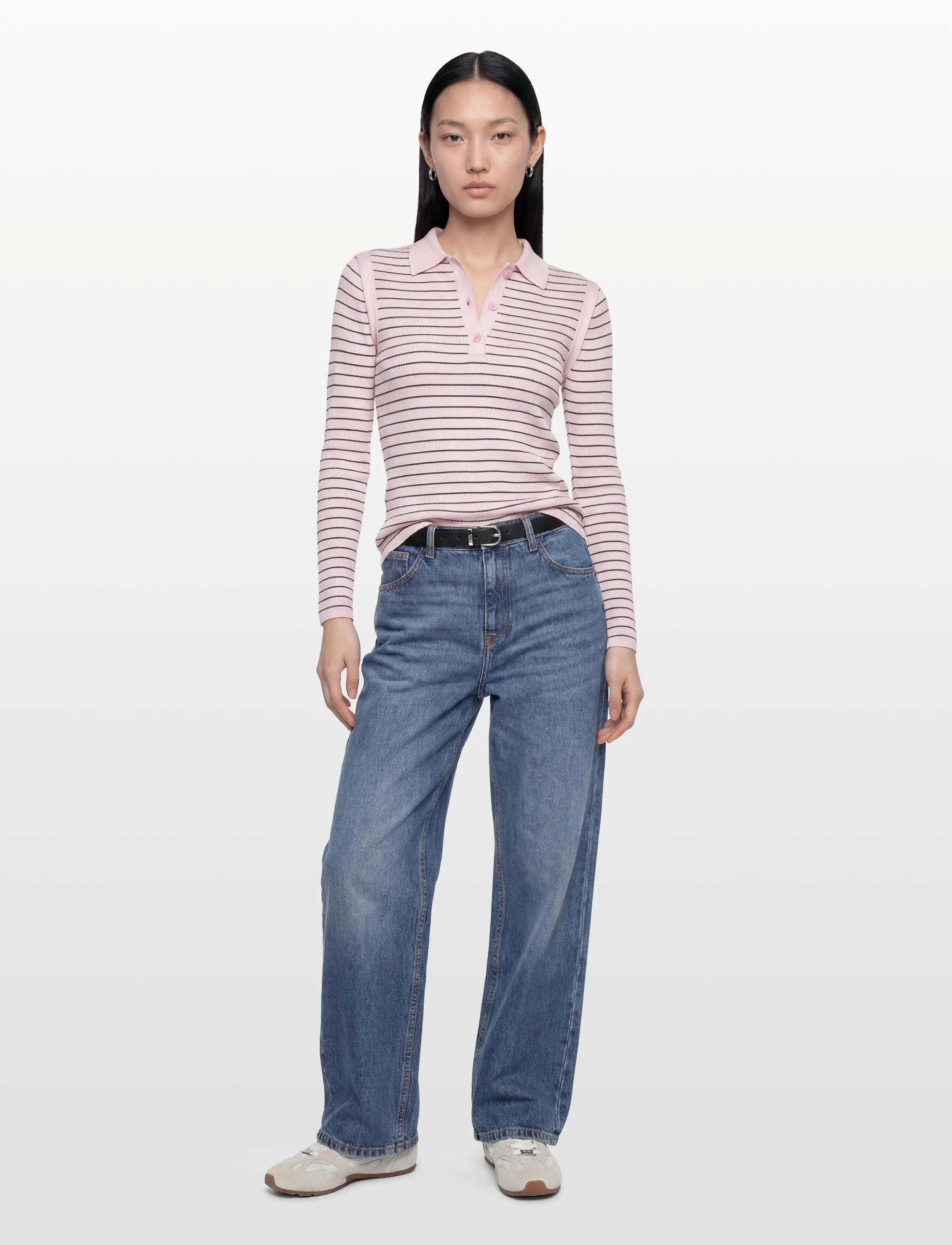 Copenhagen Muse CMVERAN-POLO - T-shirts & Tops - ORCHID ICE / pink/rose