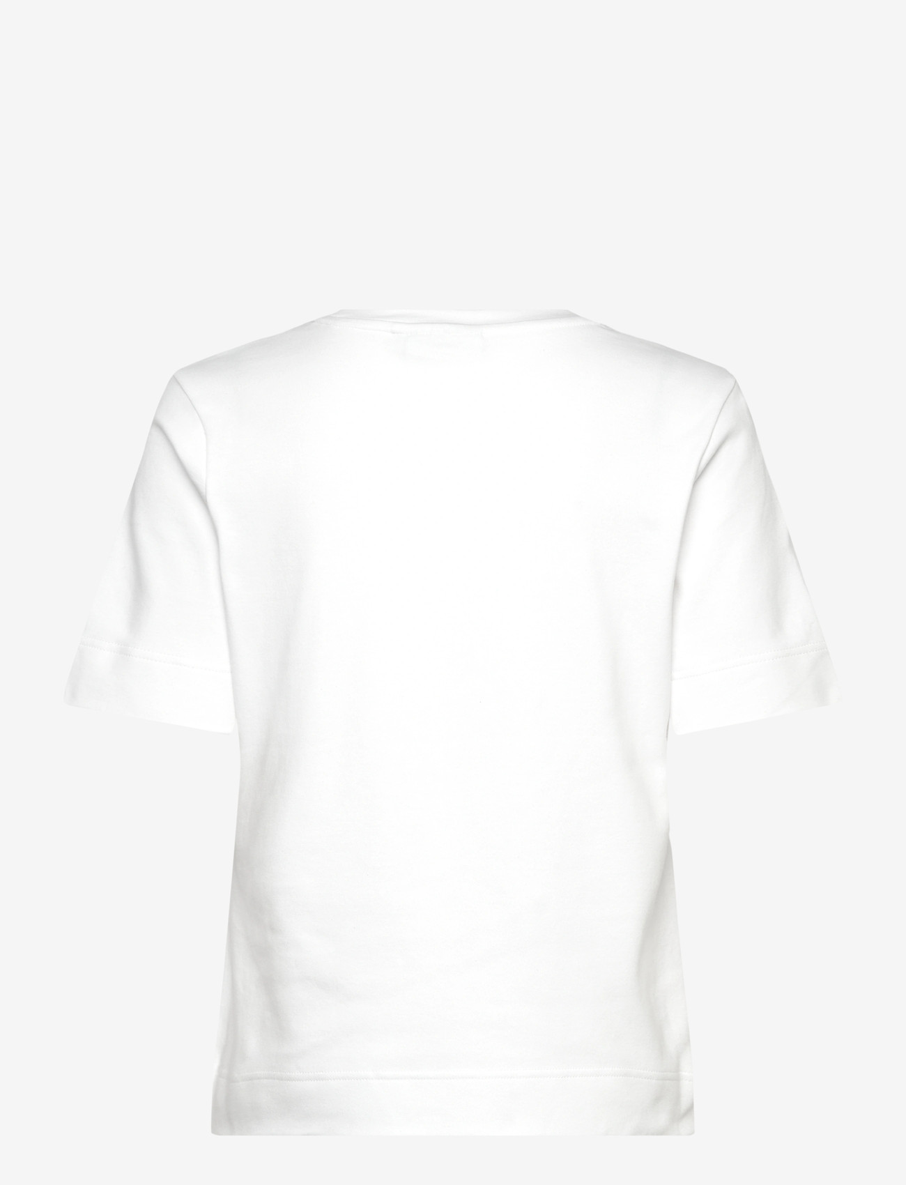 Copenhagen Muse - CMMUSE-TEE - t-shirts - bright white w. black - 1